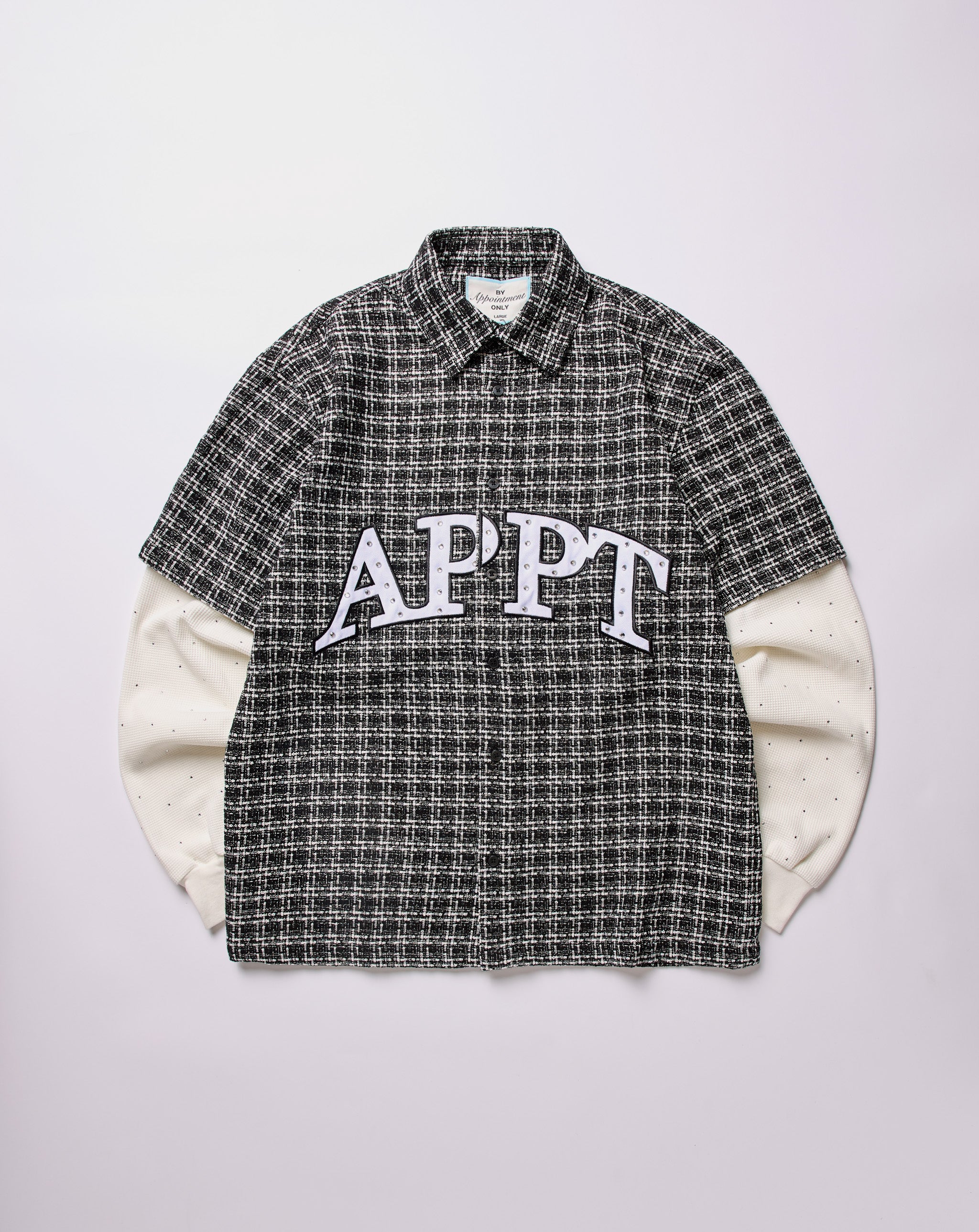Static Flannel Button Up