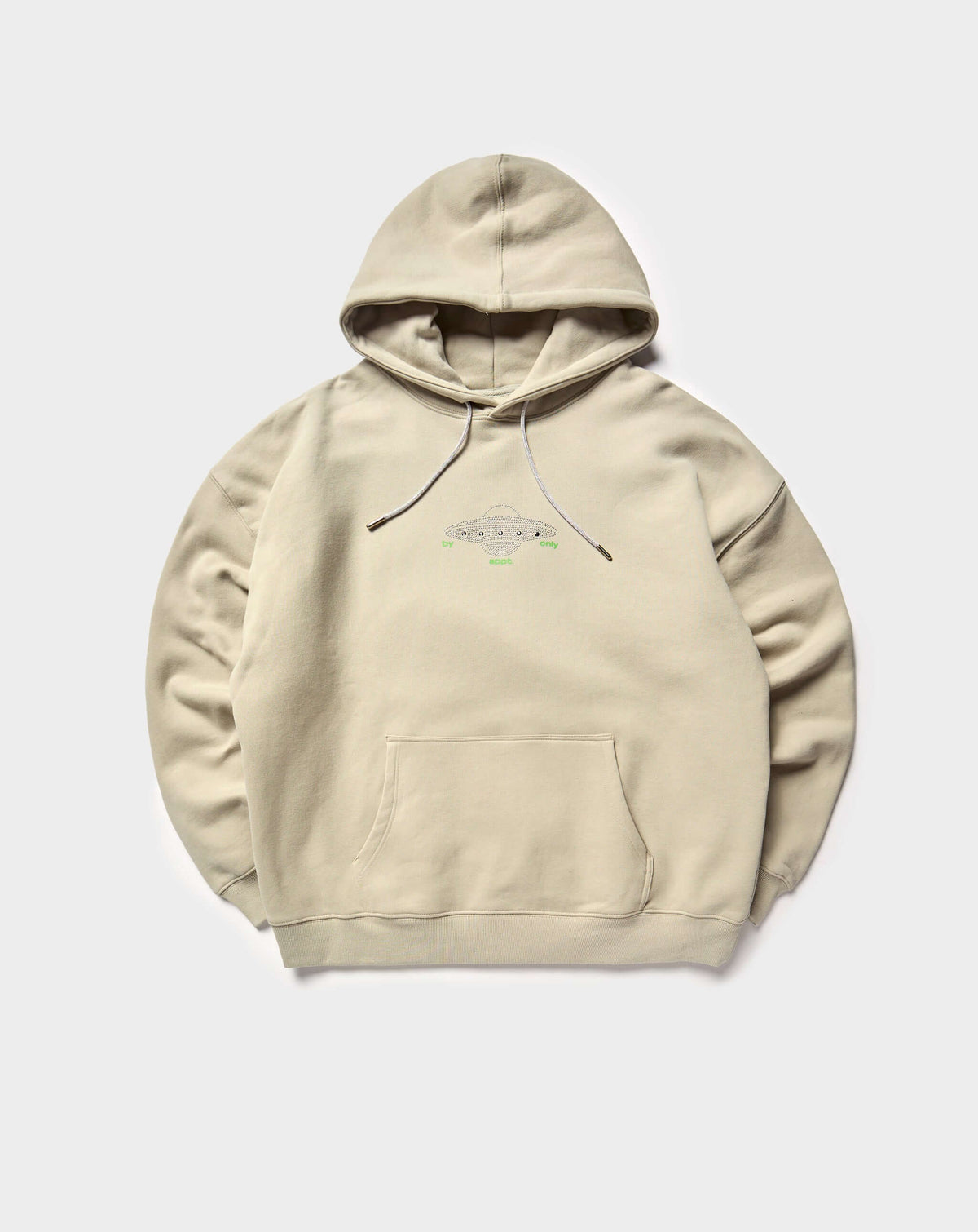 By Appointment Only Visitor Hoodie in Cream