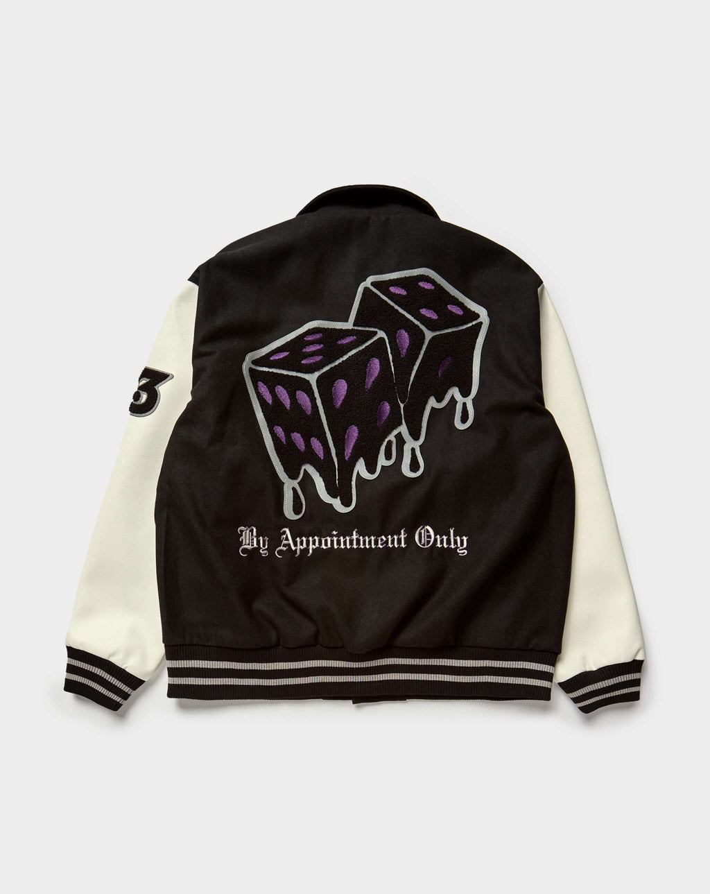 By Appointment Only Collegiate 3M Varsity Jacket. Underground Apparel. Rule of Next Streetwear.