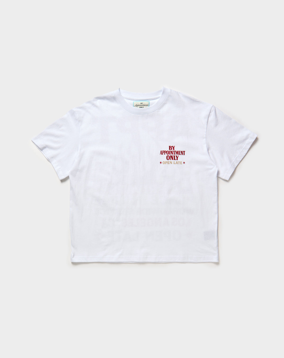 By Appointment Only Open Late T-Shirt. Underground Apparel. Rule of Next Streetwear.