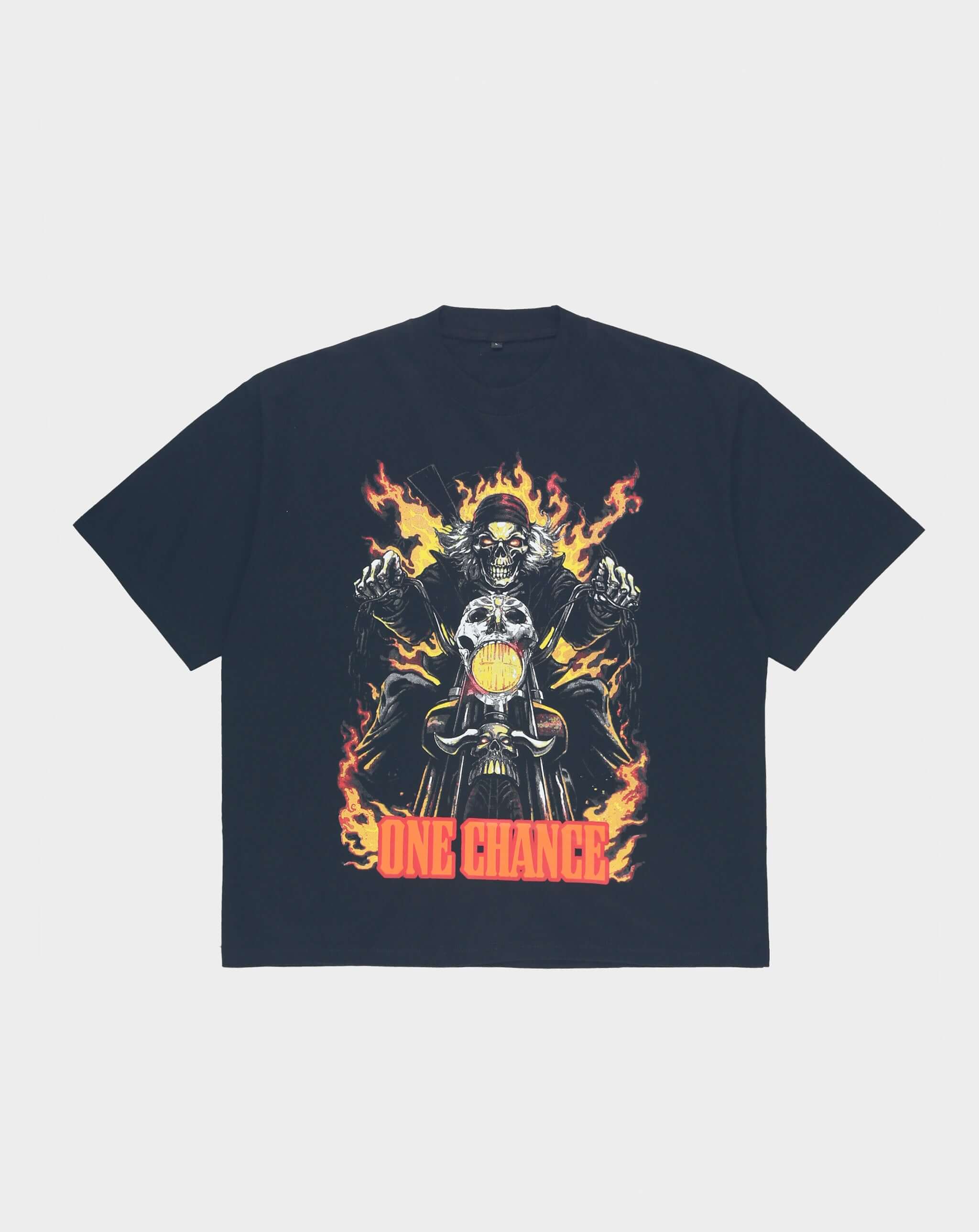 Biker Flame T Shirt