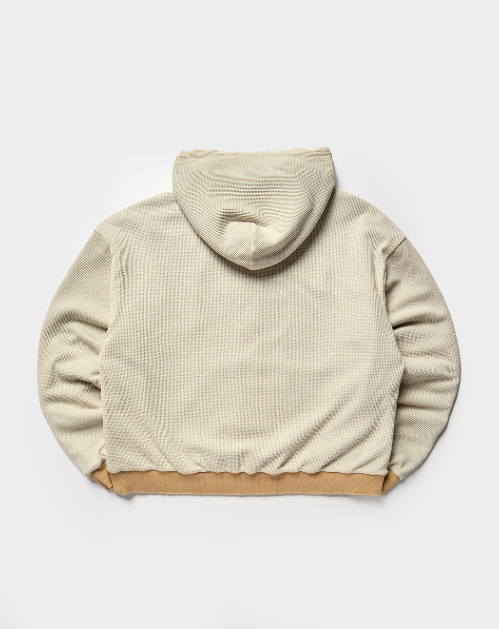 Contrast Reversible Zip-Up Hoodie