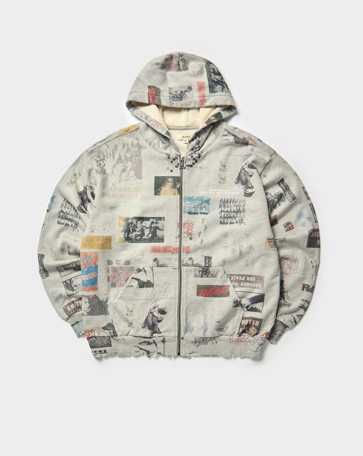 BLDG4 Construction Hoodie. Underground Apparel. Rule of Next Streetwear.