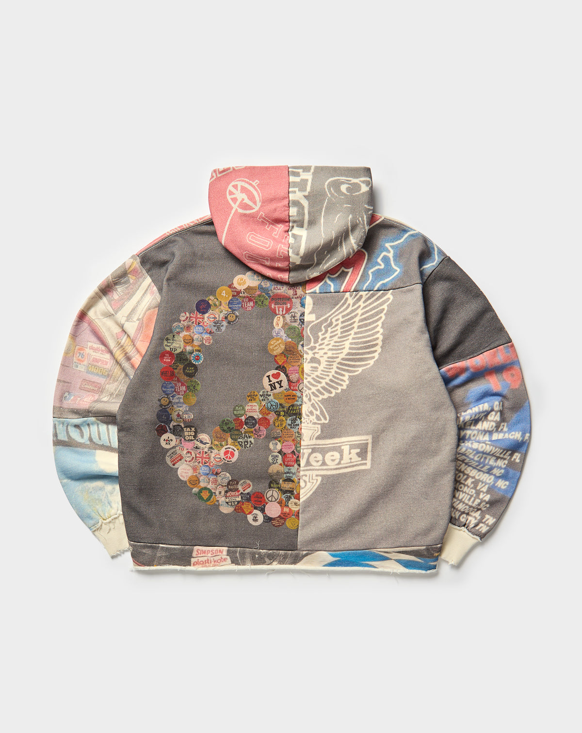 BLDG4 Brick Hoodie. Underground Apparel. Rule of Next Streetwear.