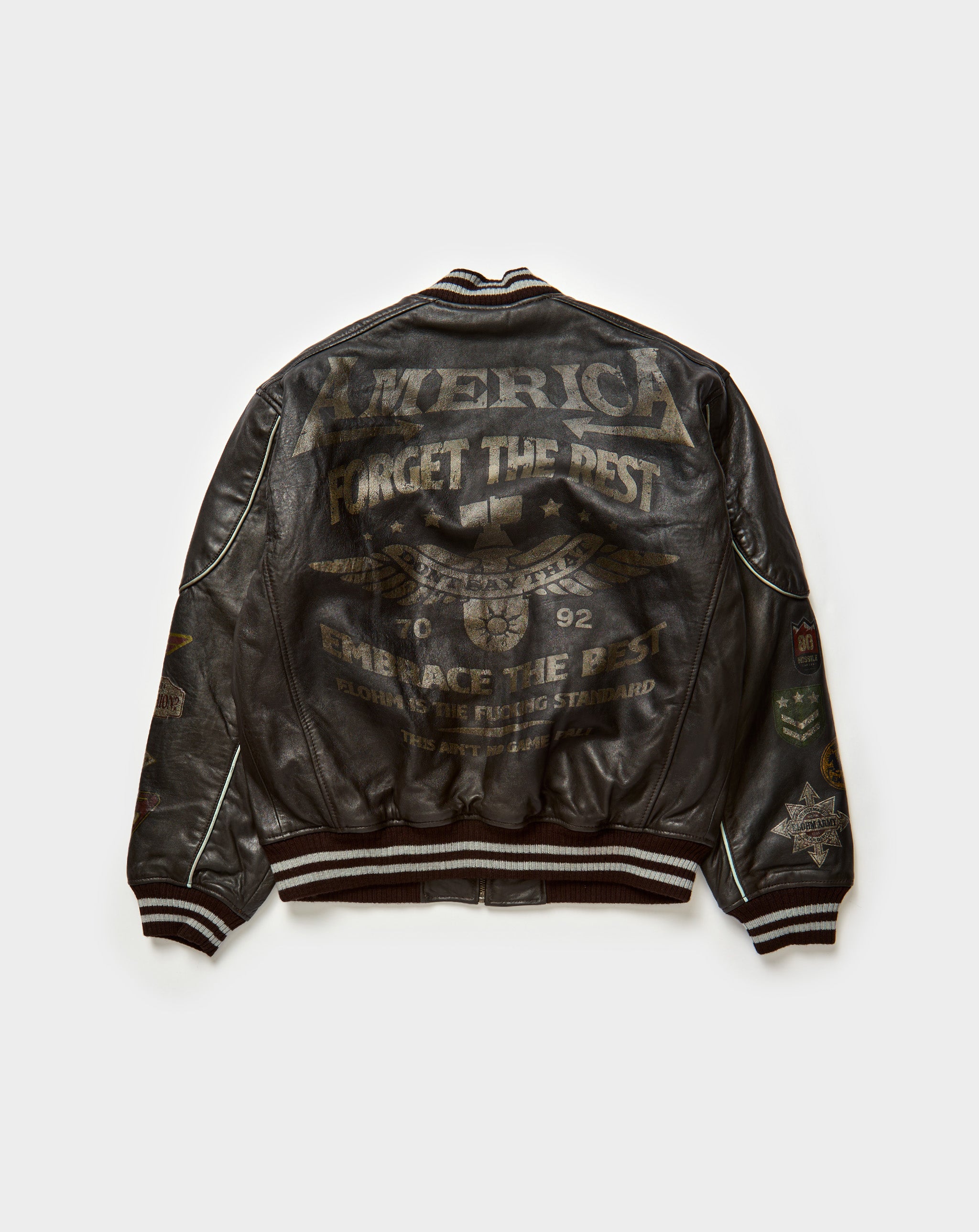 Elohm Cage Bomber. Underground Apparel. Rule of Next Streetwear.