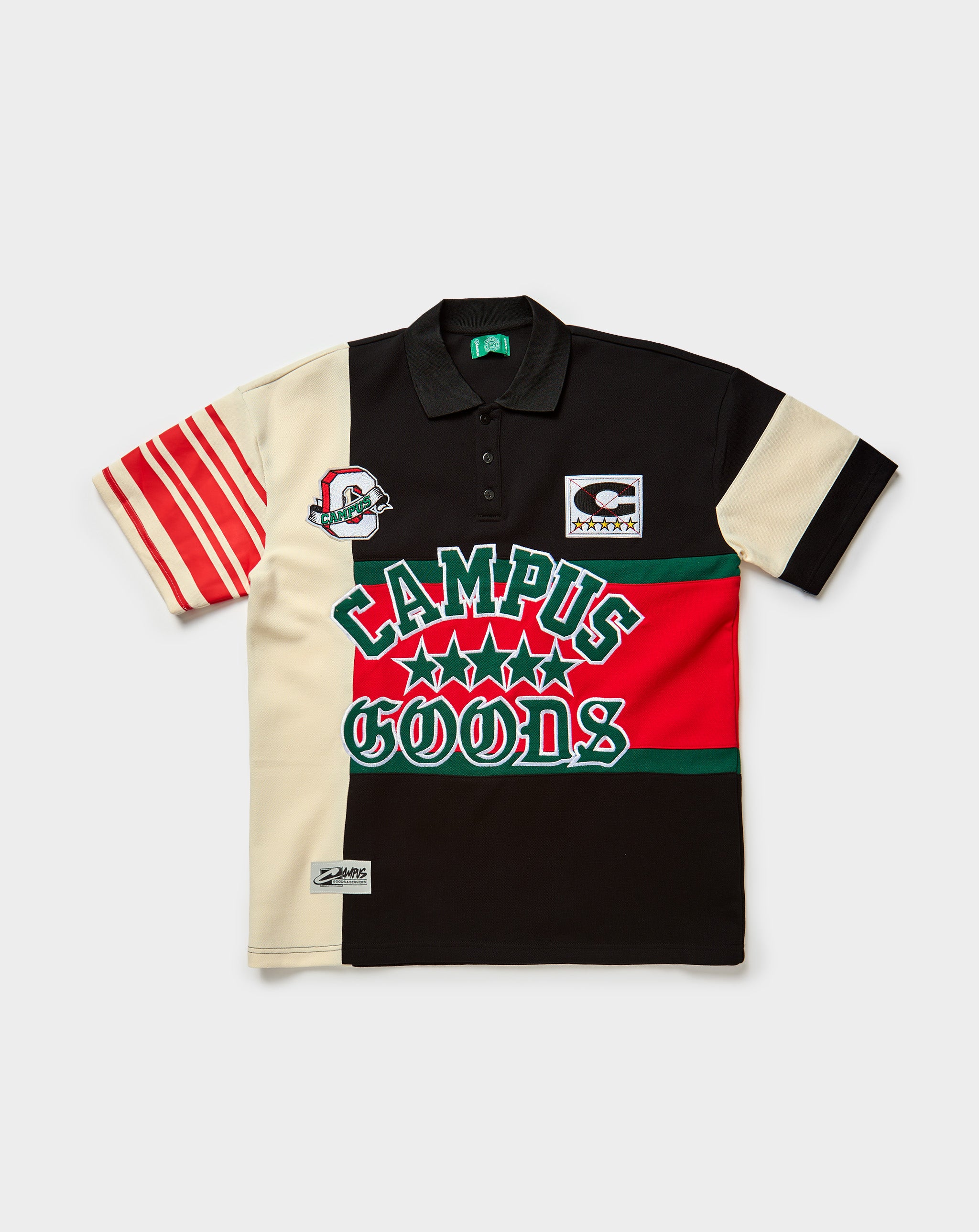 Campus Valor Varsity Polo. Underground Apparel. Rule of Next Streetwear.