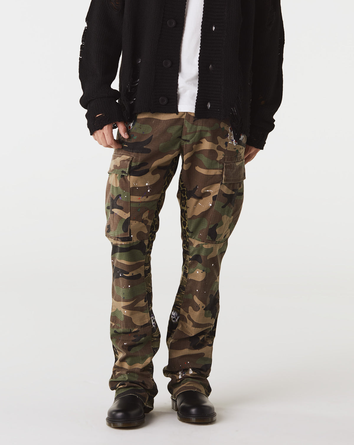 mnml Contrast Bootcut Cargo Pants - Rule of Next Apparel