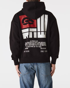 G-Star RAW Back Graphic Loose Hoodie - Rule of Next Apparel