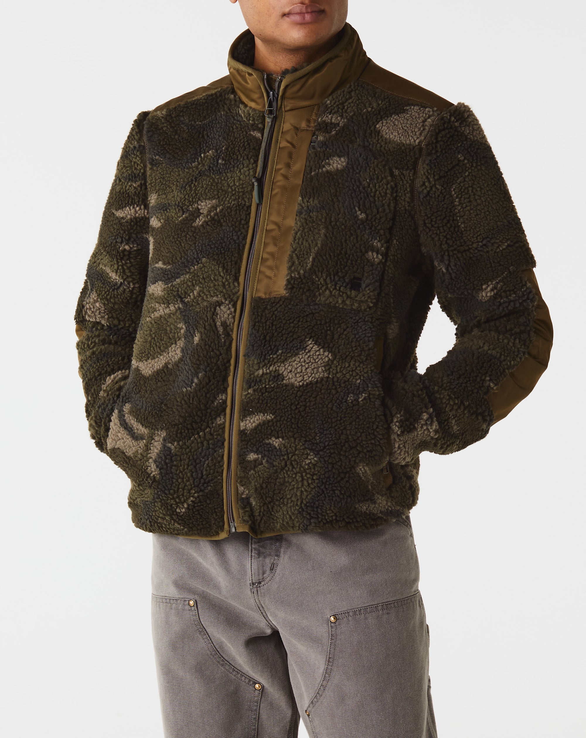G-Star RAW Camo Fleece Jacket - Rule of Next Apparel