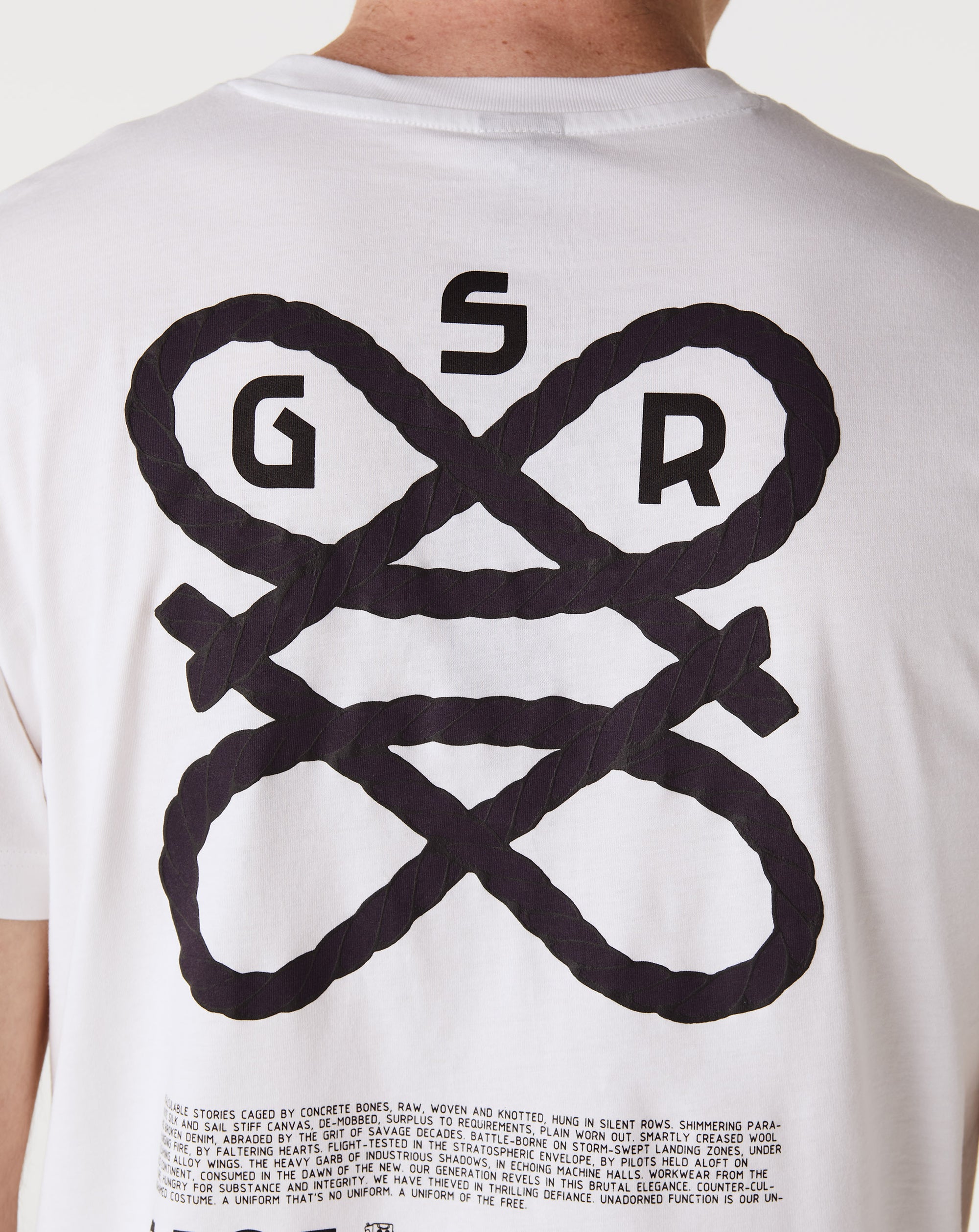 G-Star RAW Puff Print Back Graphic T-Shirt - Rule of Next Apparel