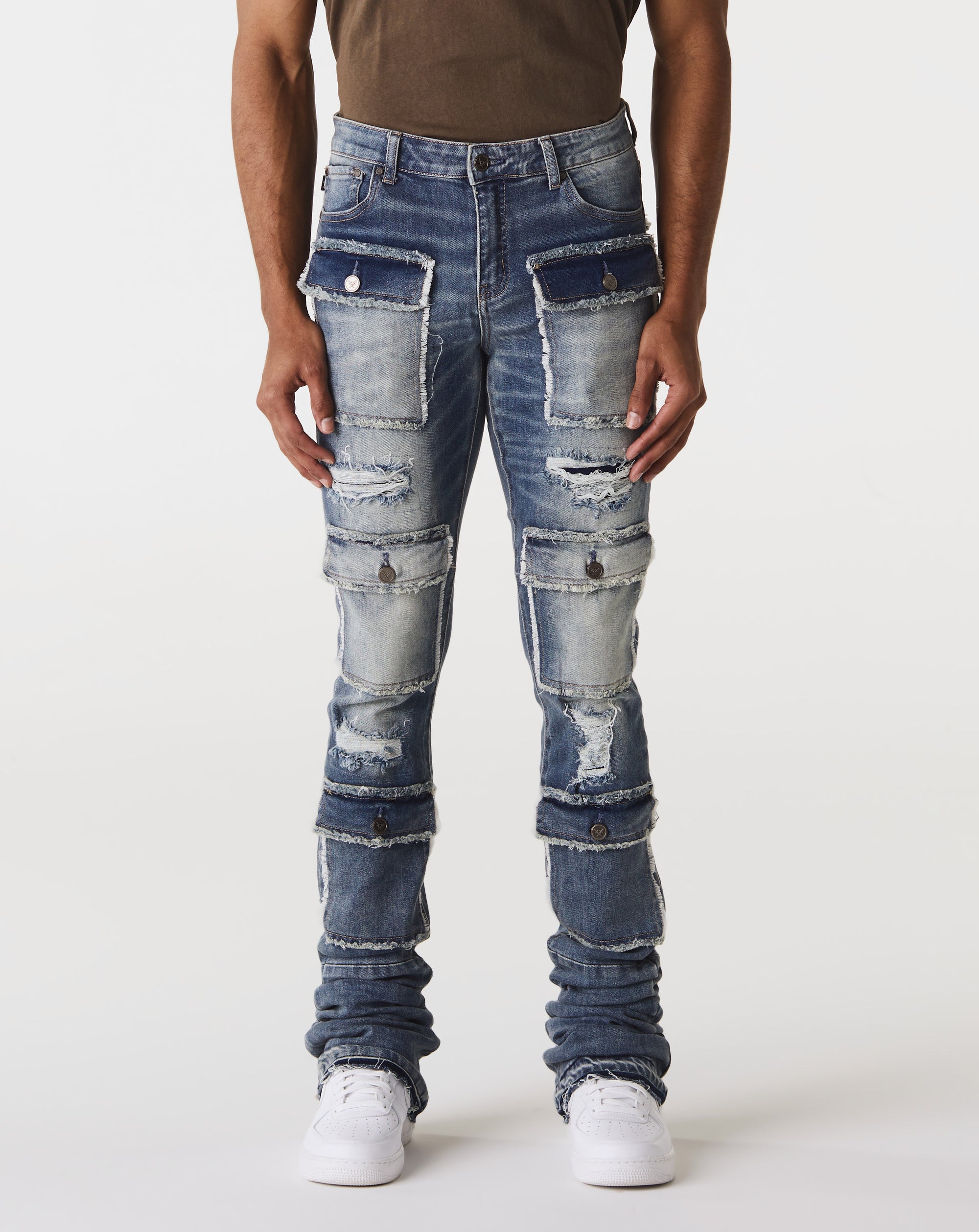 Doctrine Savant Stacked Jeans - Rule of Next Apparel