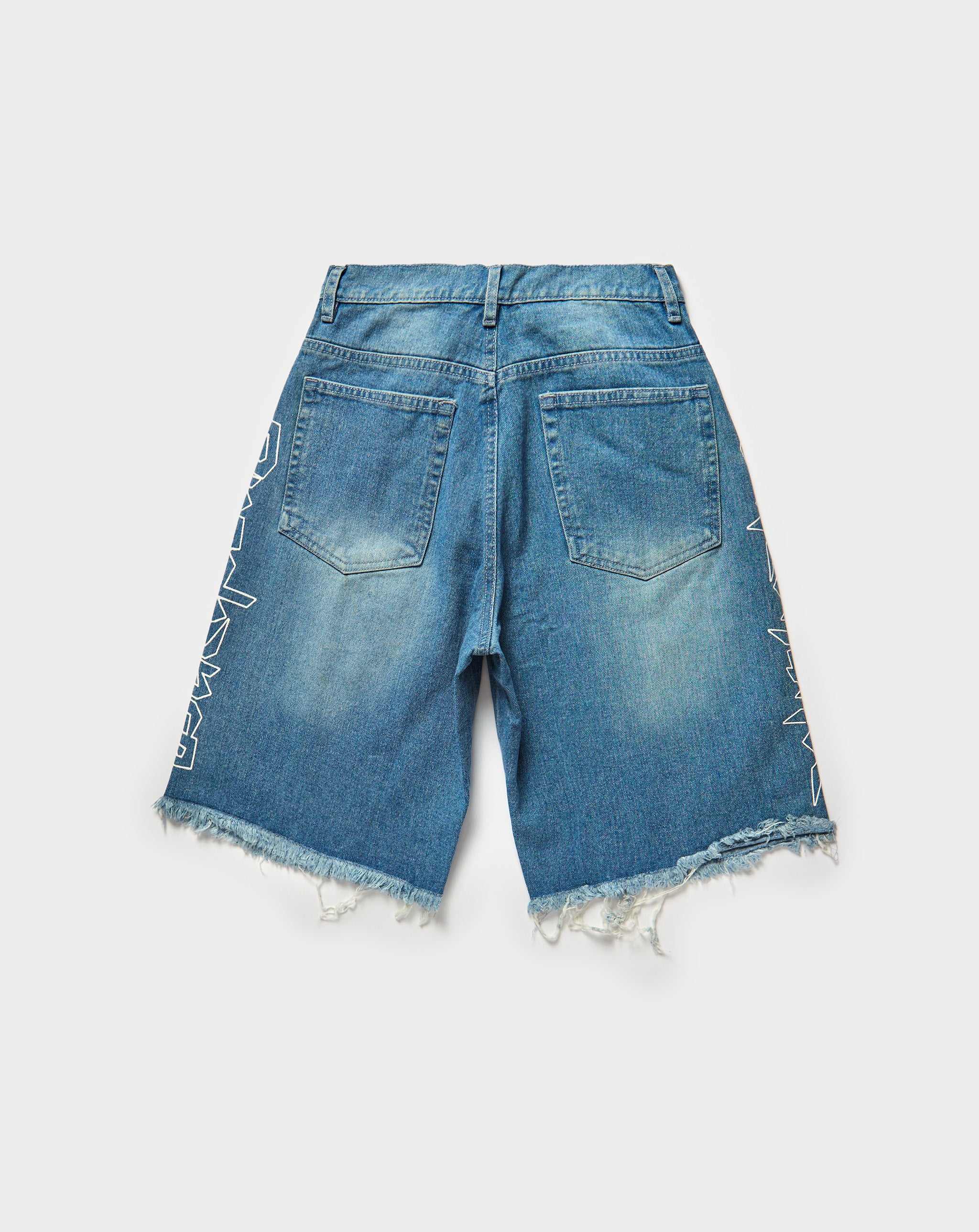 One Chance Simple Denim Shorts. Underground Apparel. Rule of Next Streetwear.