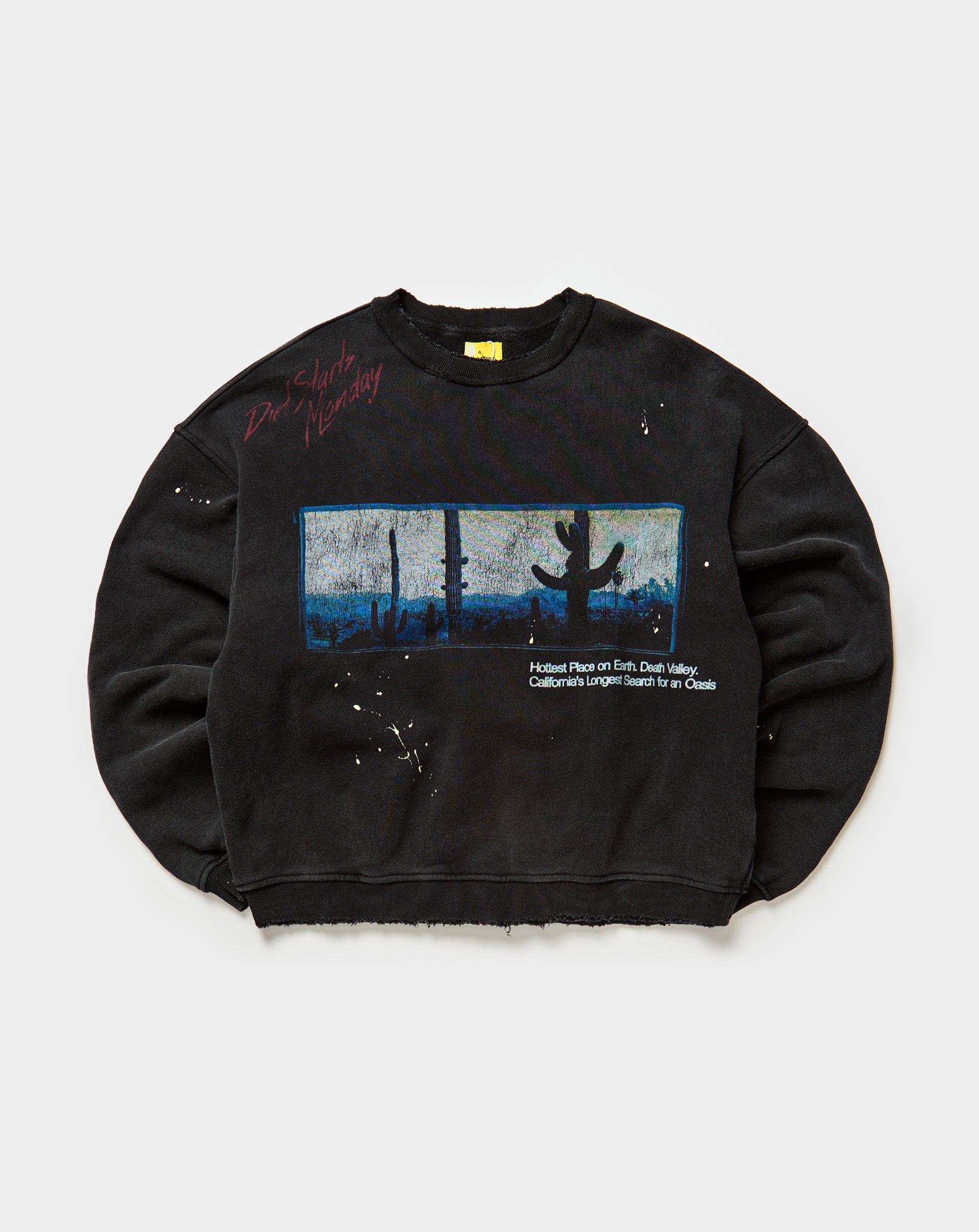 Diet Starts Monday Death Valley Crewneck. Underground Apparel. Rule of Next Streetwear.
