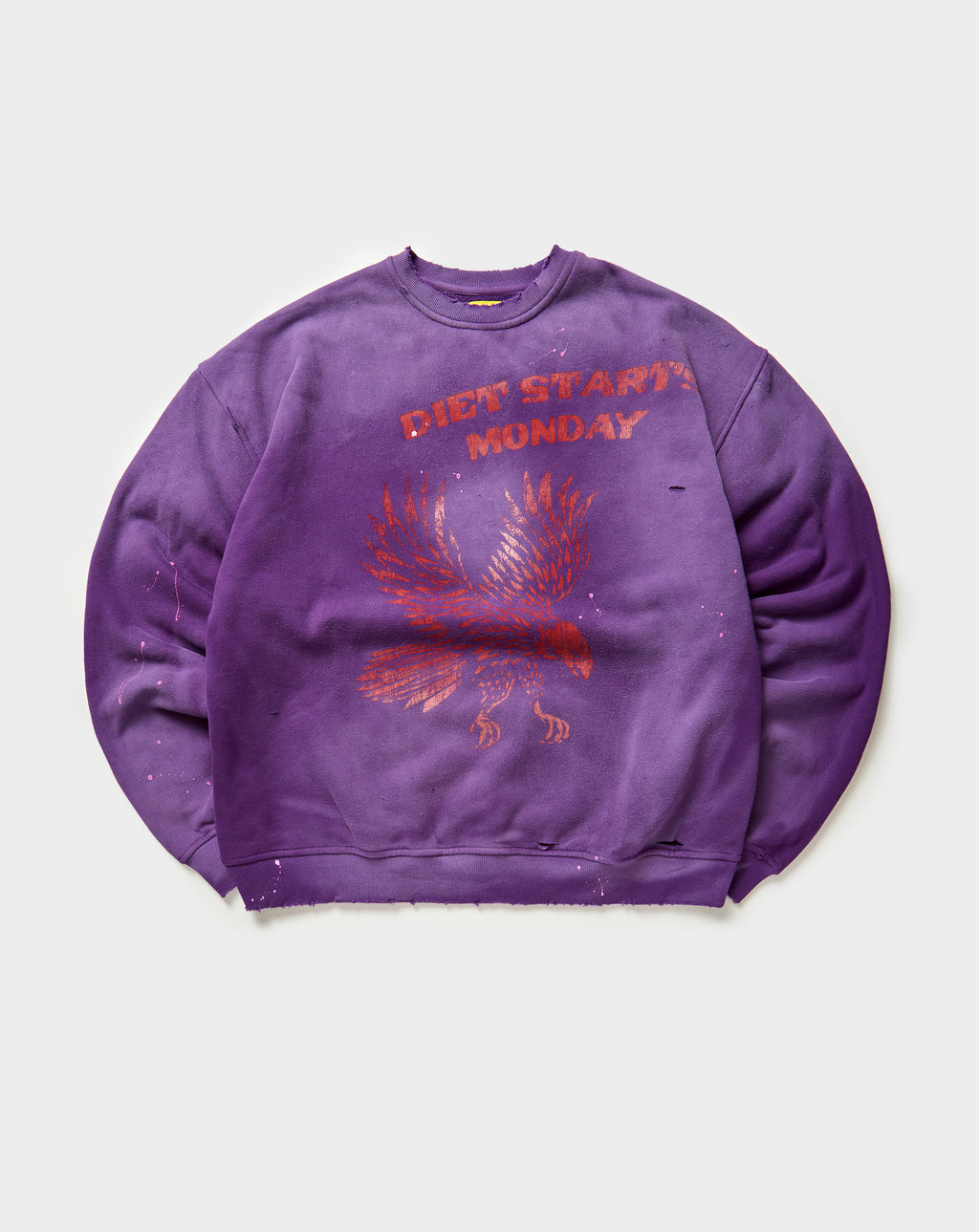 Diet Starts Monday Eagle Sweatshirt. Underground Apparel. Rule of Next Streetwear.