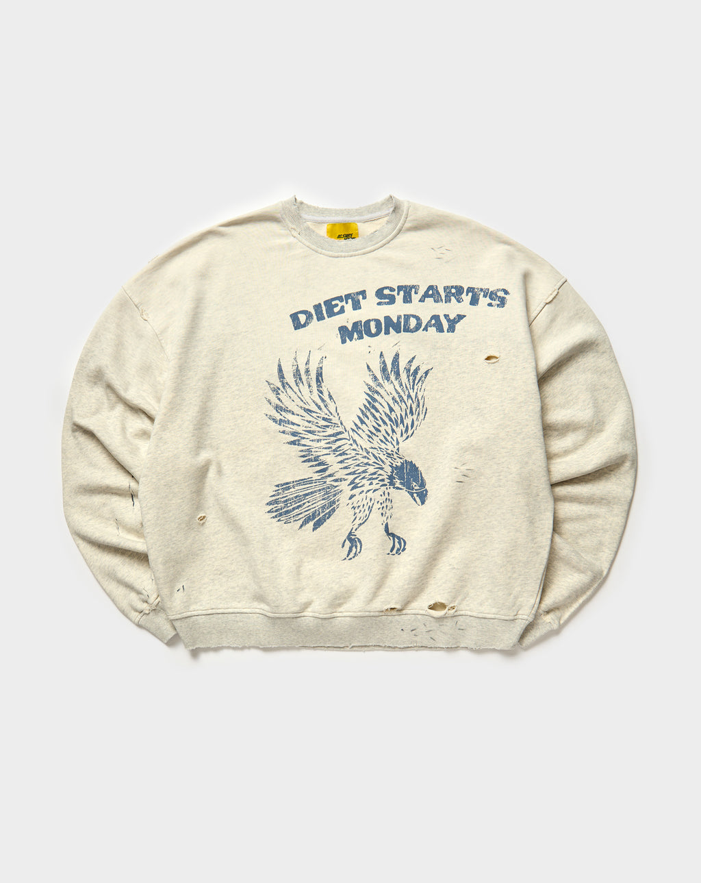Diet Starts Monday Eagle Sweatshirt. Underground Apparel. Rule of Next Streetwear.