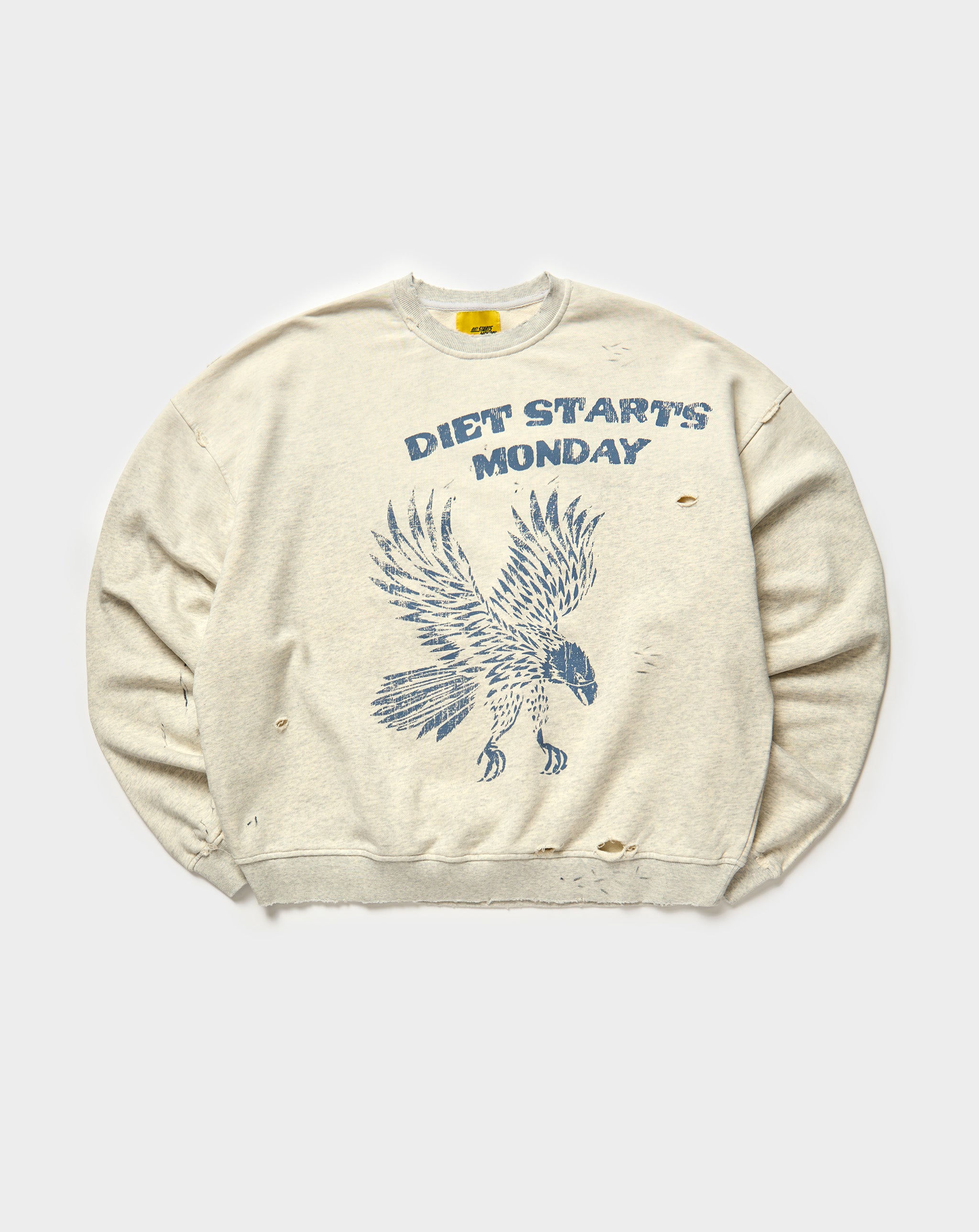 Diet Starts Monday Eagle Sweatshirt. Underground Apparel. Rule of Next Streetwear.