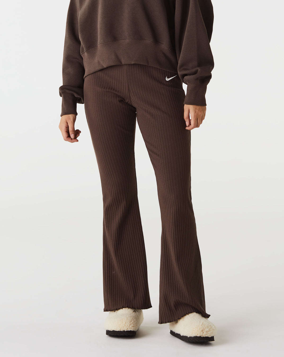 Nike Women's High-Waisted Ribbed Jersey Pants - Rule of Next Apparel