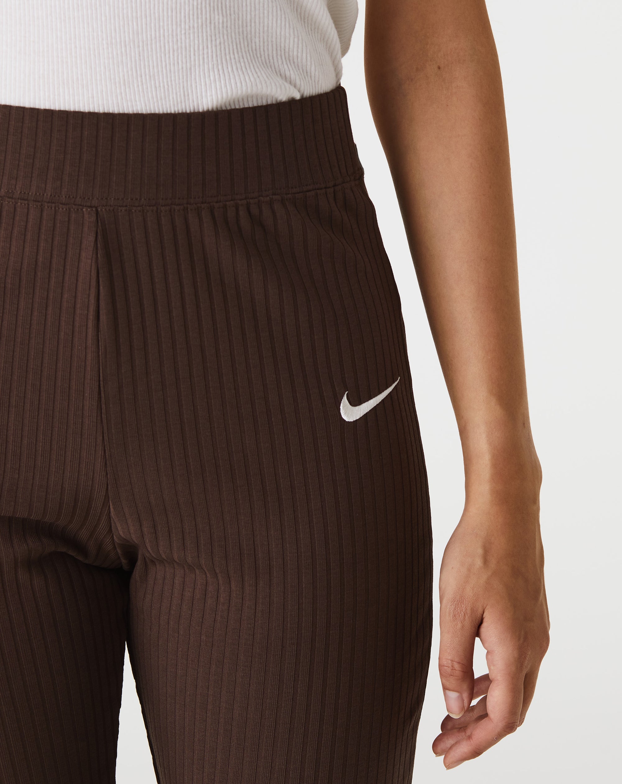 Nike Women's High-Waisted Ribbed Jersey Pants - Rule of Next Apparel