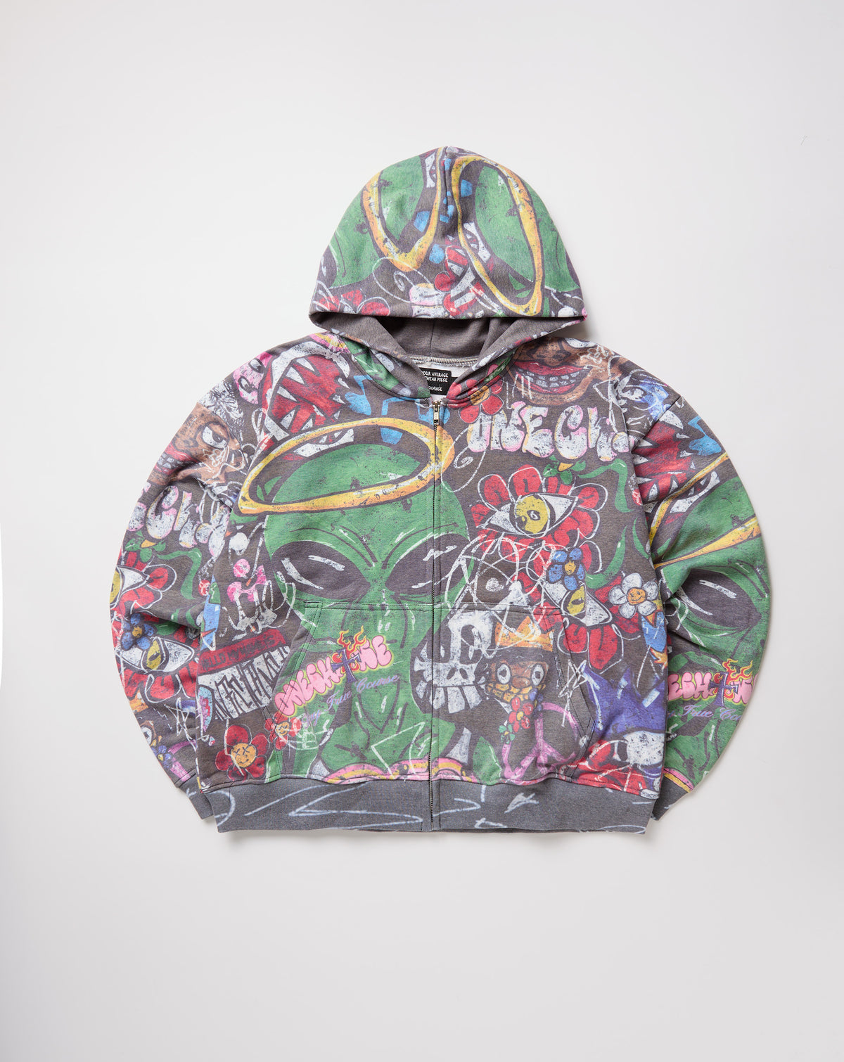 Emotions All Over Zip Up