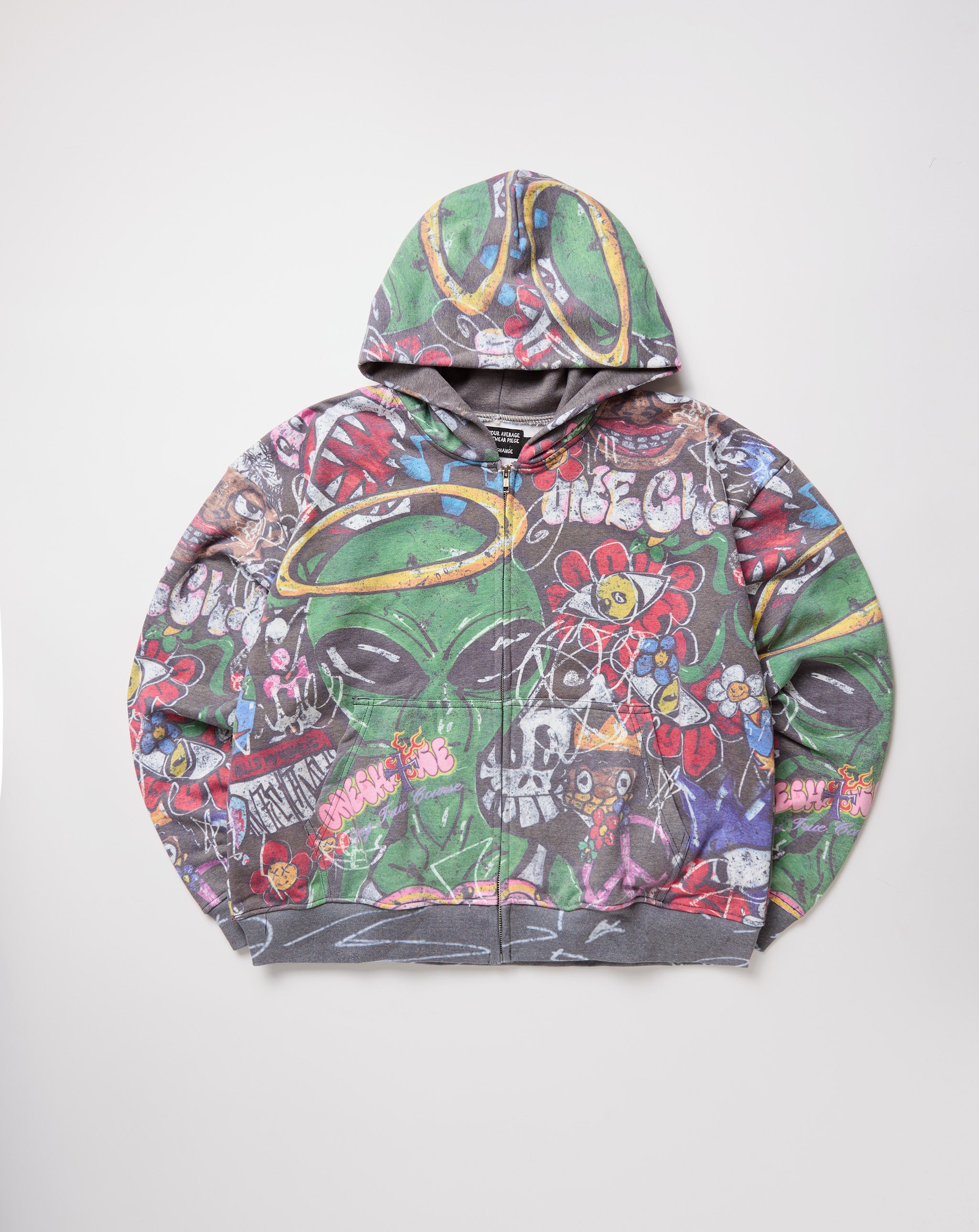 Emotions All Over Zip Up