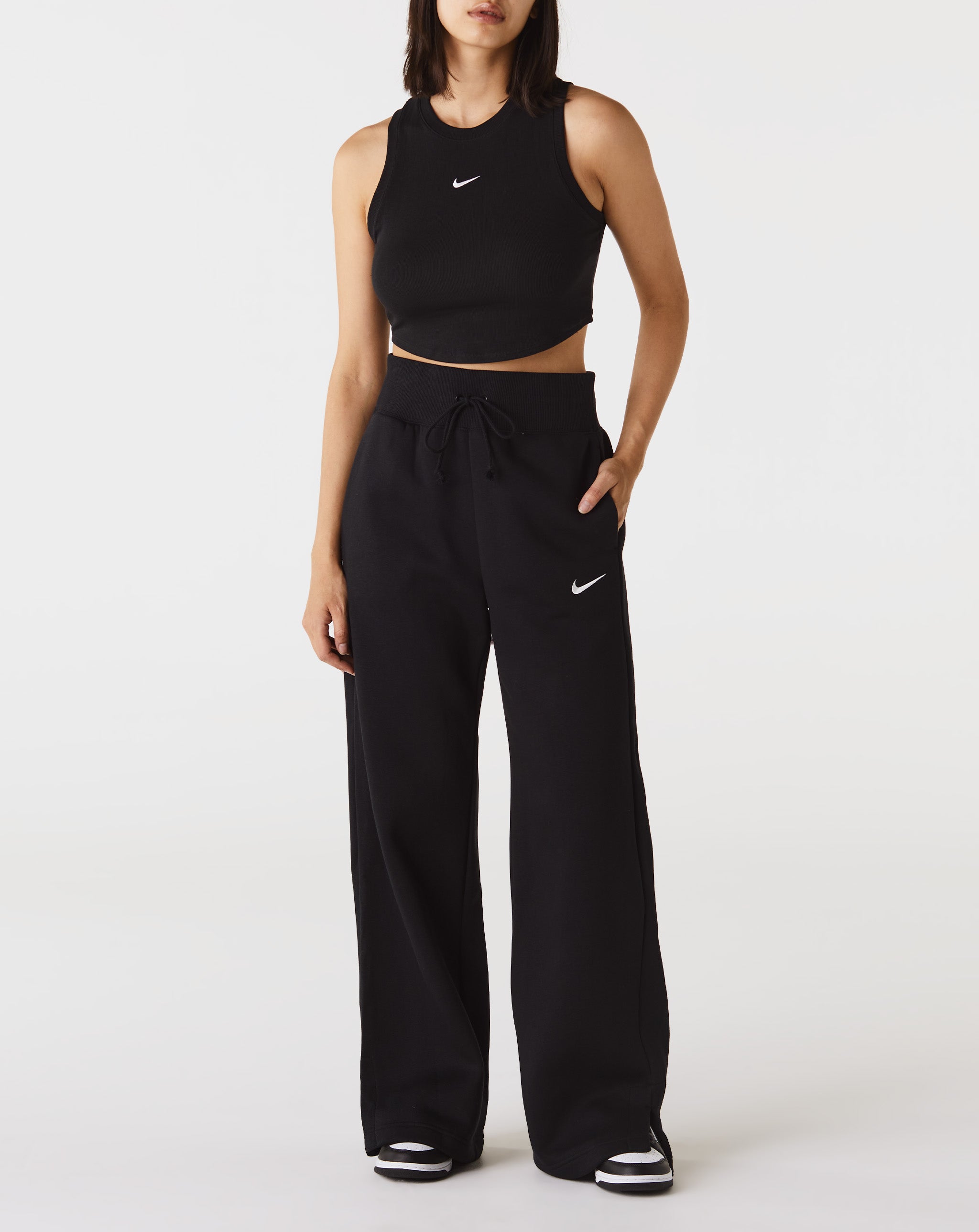 Nike Women's NSW Essentials Ribbed Cropped Tank - Rule of Next Apparel