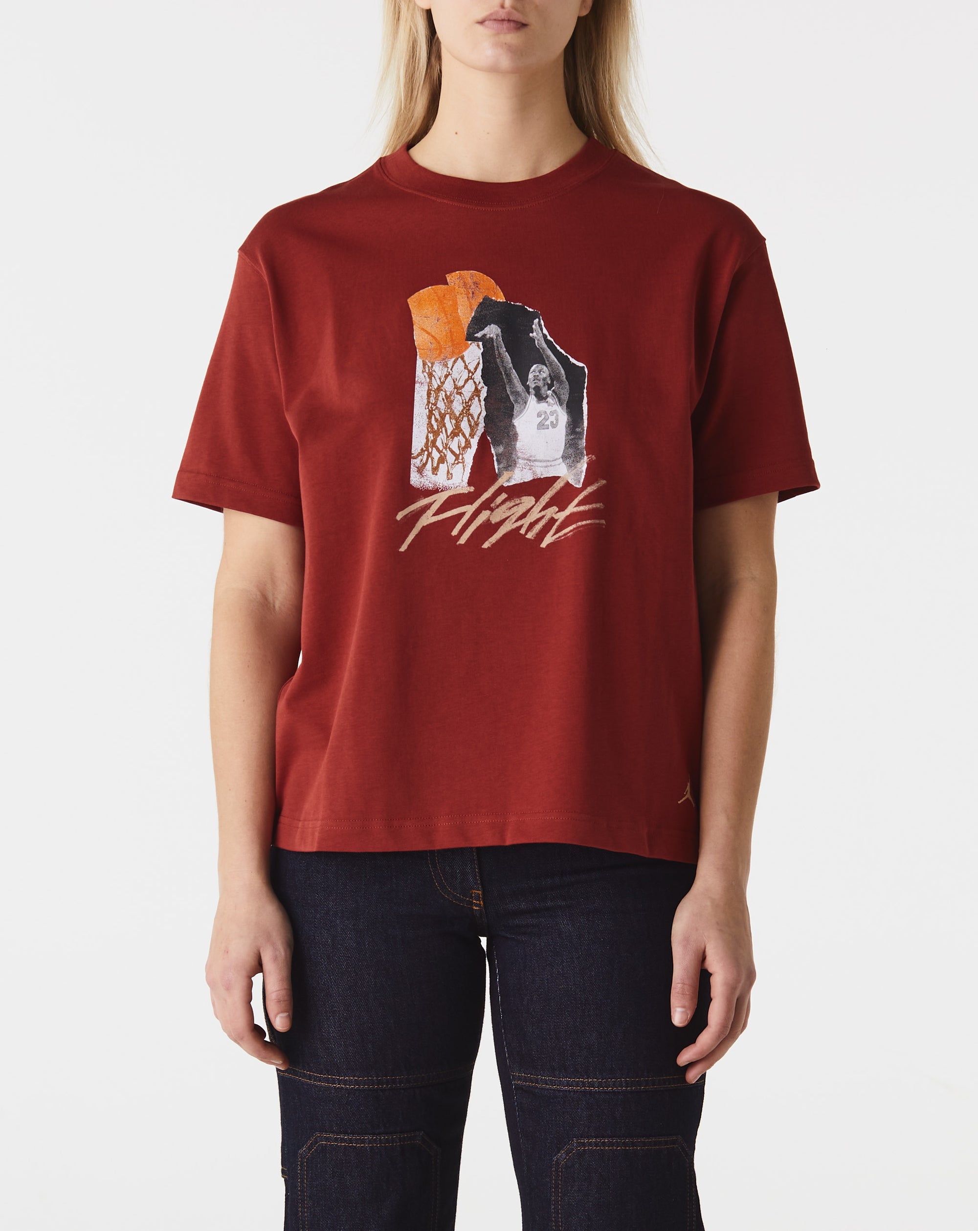 Air Jordan Women's Collage Girlfriend T-Shirt - Rule of Next Apparel