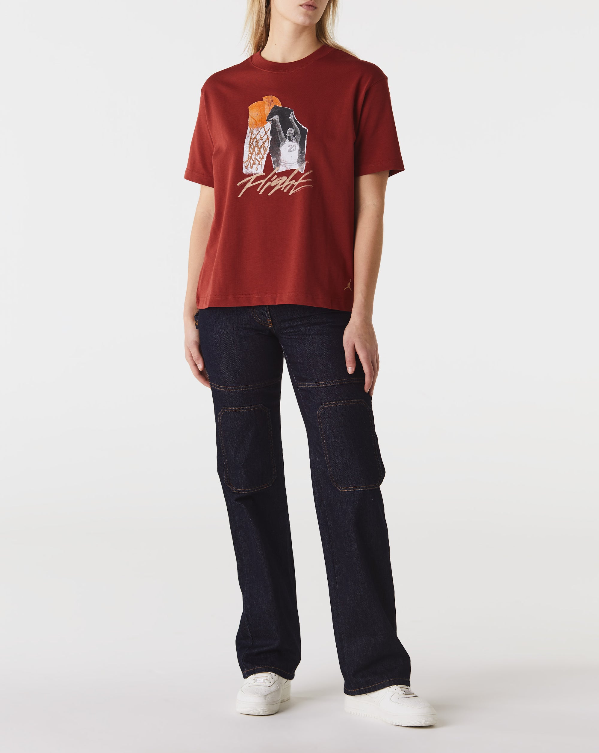Air Jordan Women's Collage Girlfriend T-Shirt - Rule of Next Apparel
