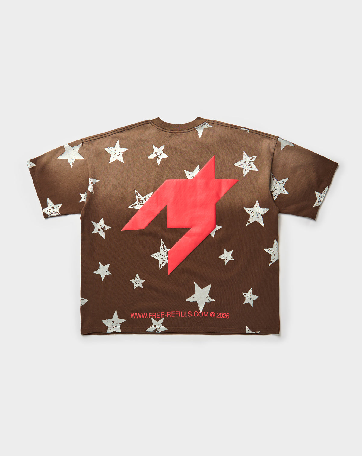 Free Refills Starry Sun Fade T-Shirt. Underground Apparel. Rule of Next Streetwear.
