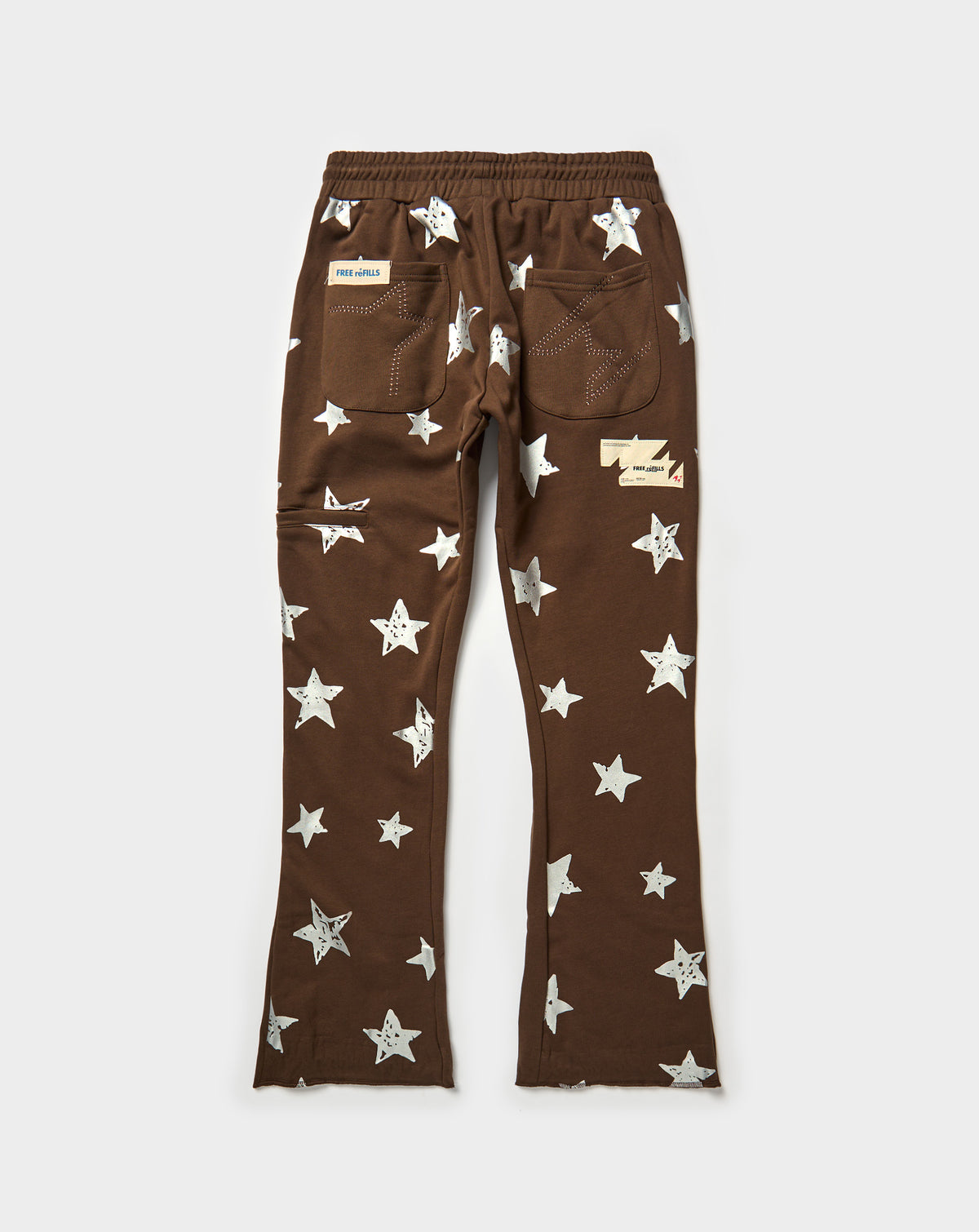 Free Refills Starry Sun Fade Flare Pants. Underground Apparel. Rule of Next Streetwear.