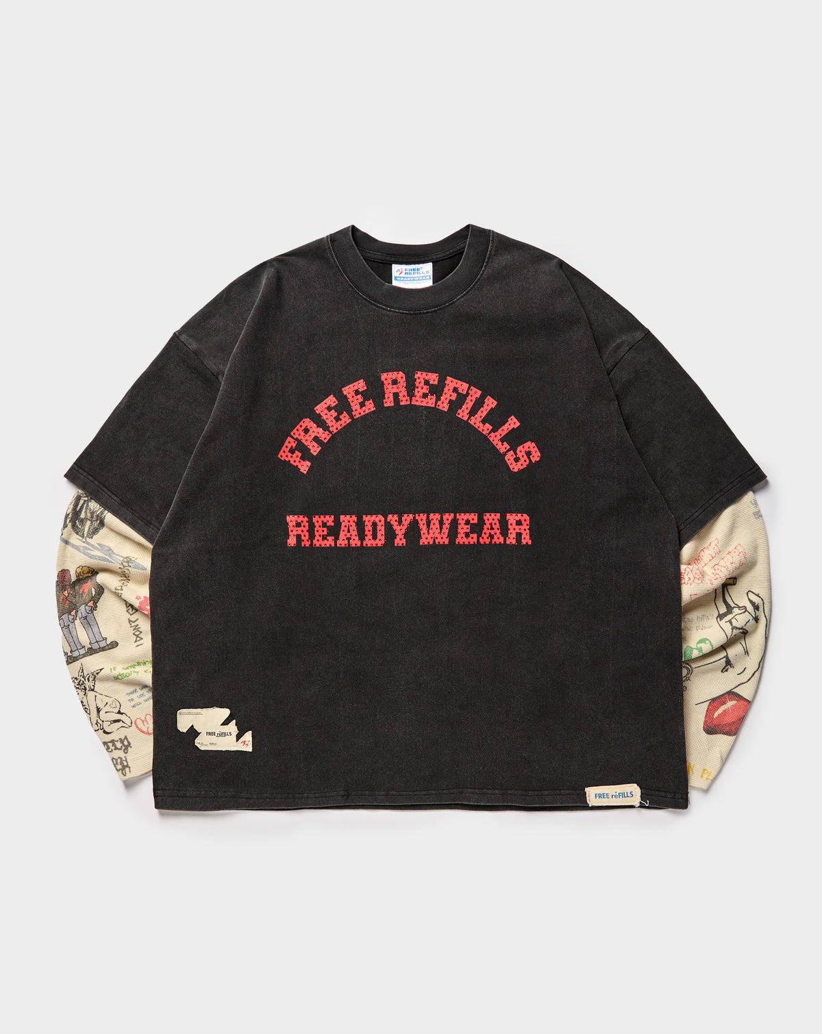 Graffiti Thermal L/S Tee