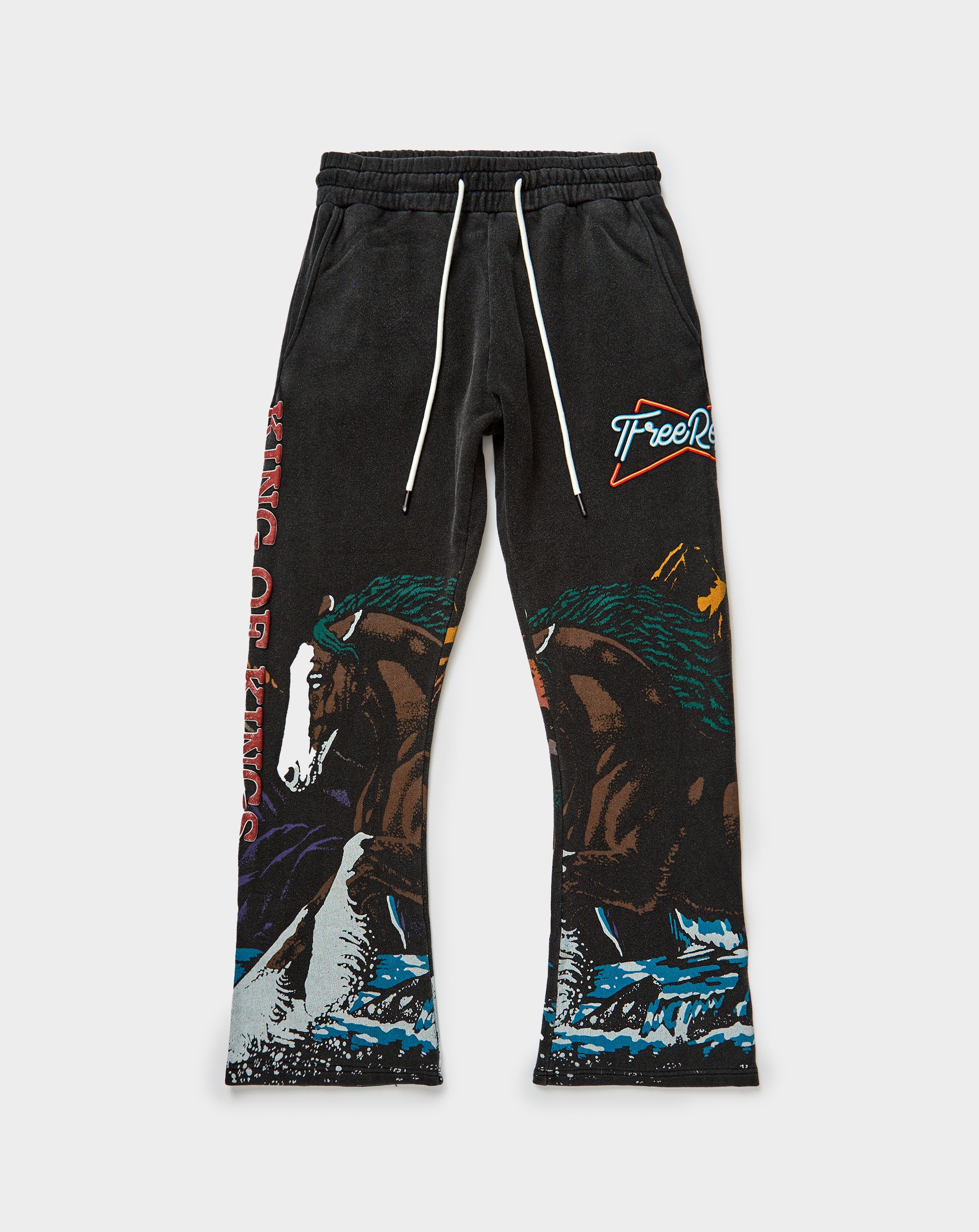 Free Refills Kings Flare Sweatpants Vintage Grey. Underground Apparel. Rule of Next Streetwear.