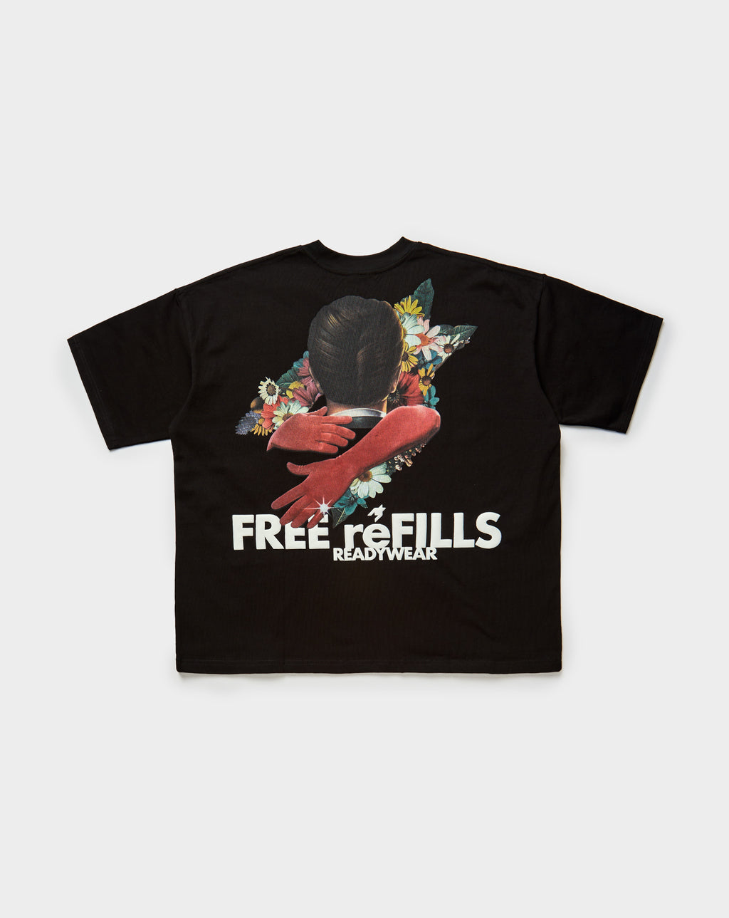 Free Refills Monsieur T-Shirt Black. Underground Apparel. Rule of Next Streetwear.