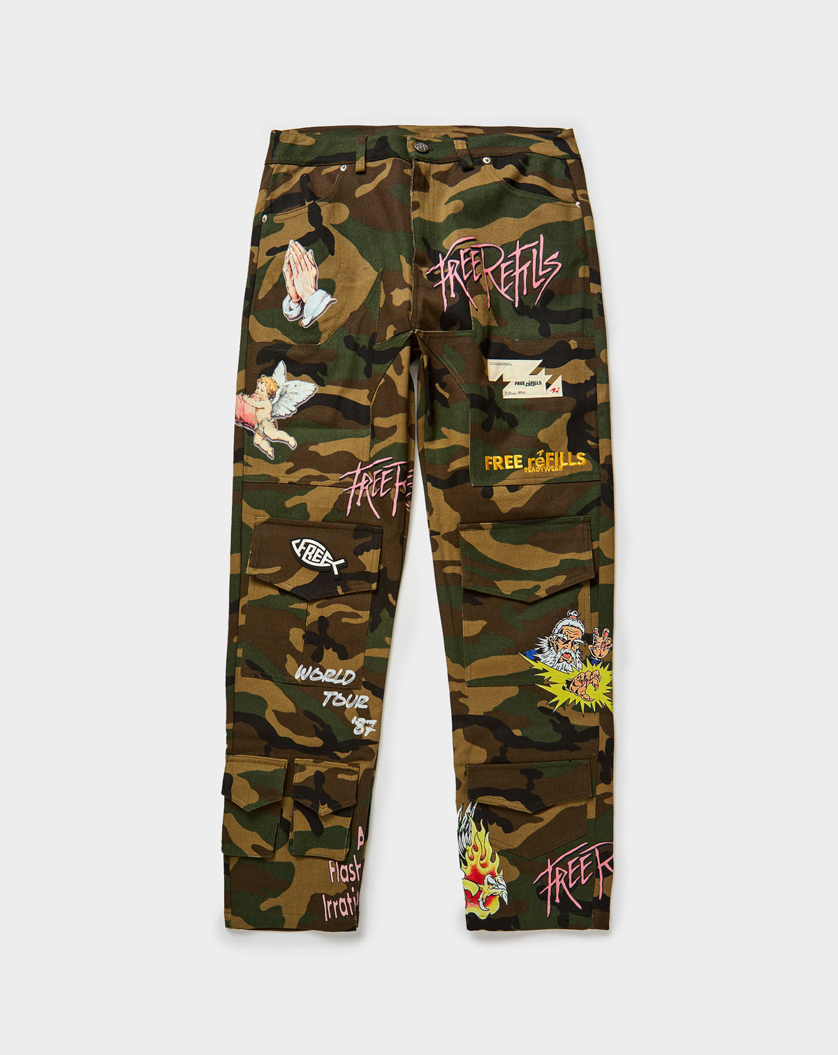 Free Refills Floyd Camo Cargos Camo