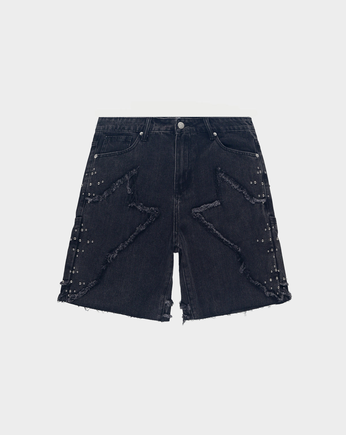 Free Refills Studded Jorts - Rule of Next Apparel