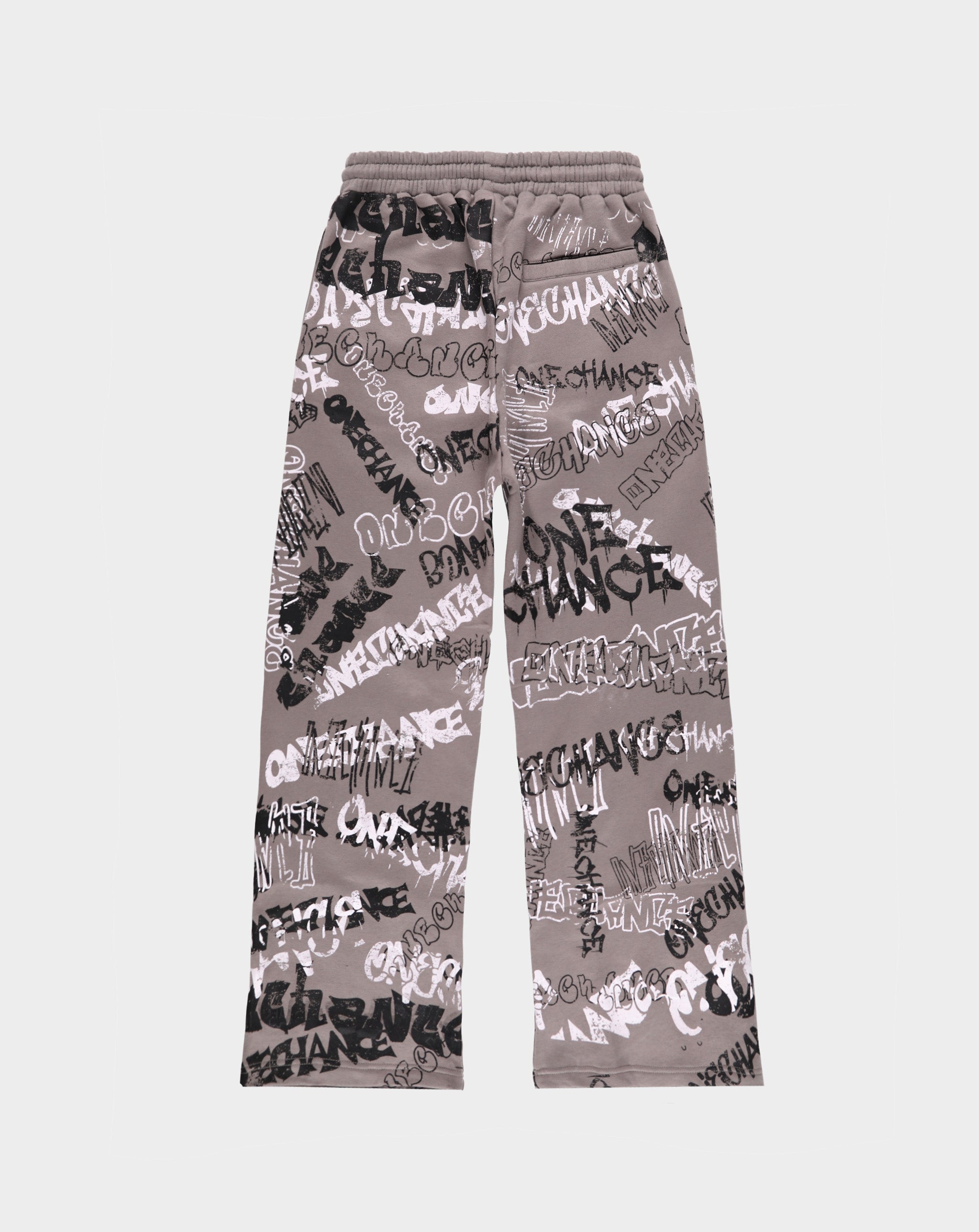 One Chance - Graffiti Sweatpants - Black – Rule of Next