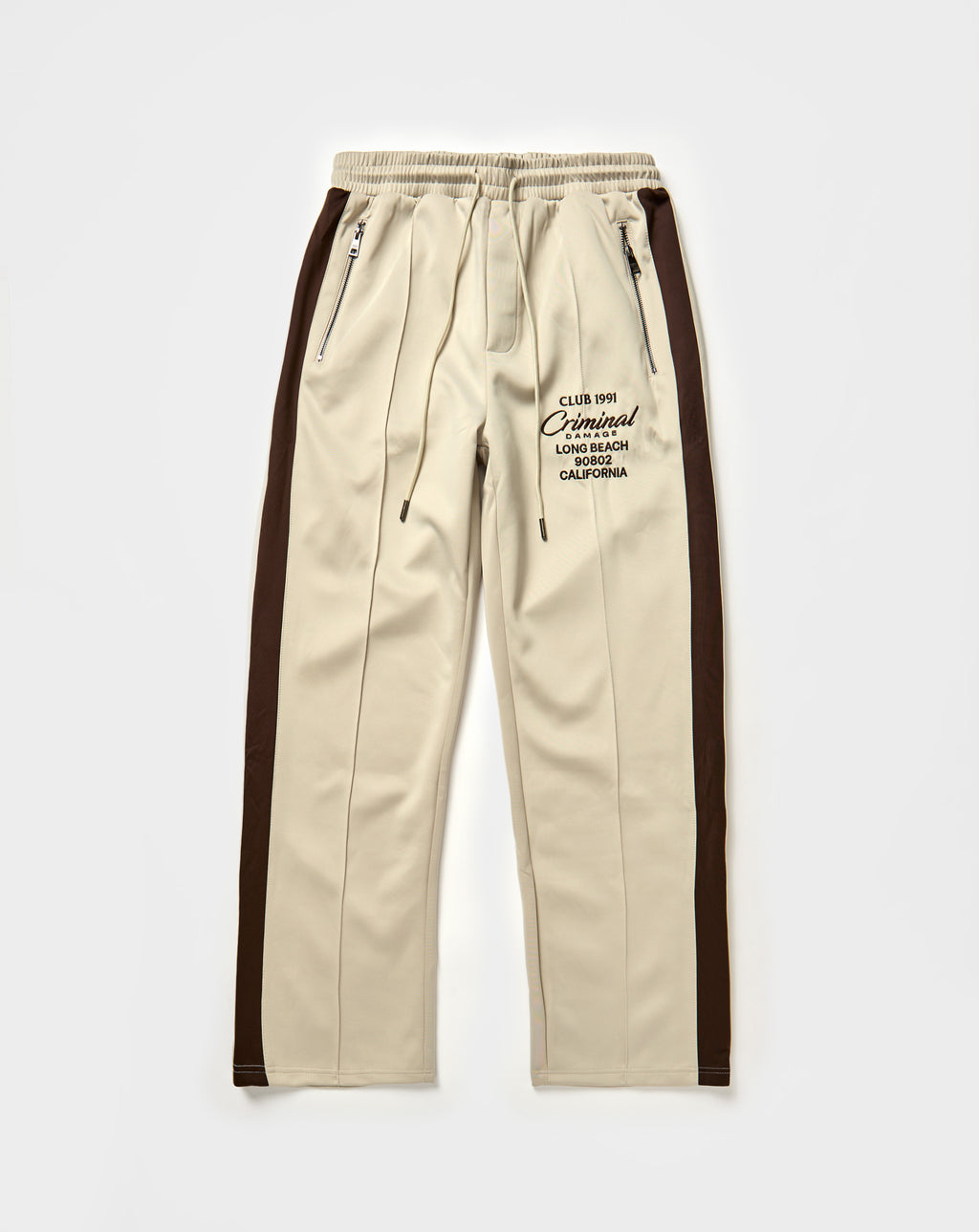 Criminal Damage Pin Tuck Track Pant. Underground Apparel. Rule of Next Streetwear.