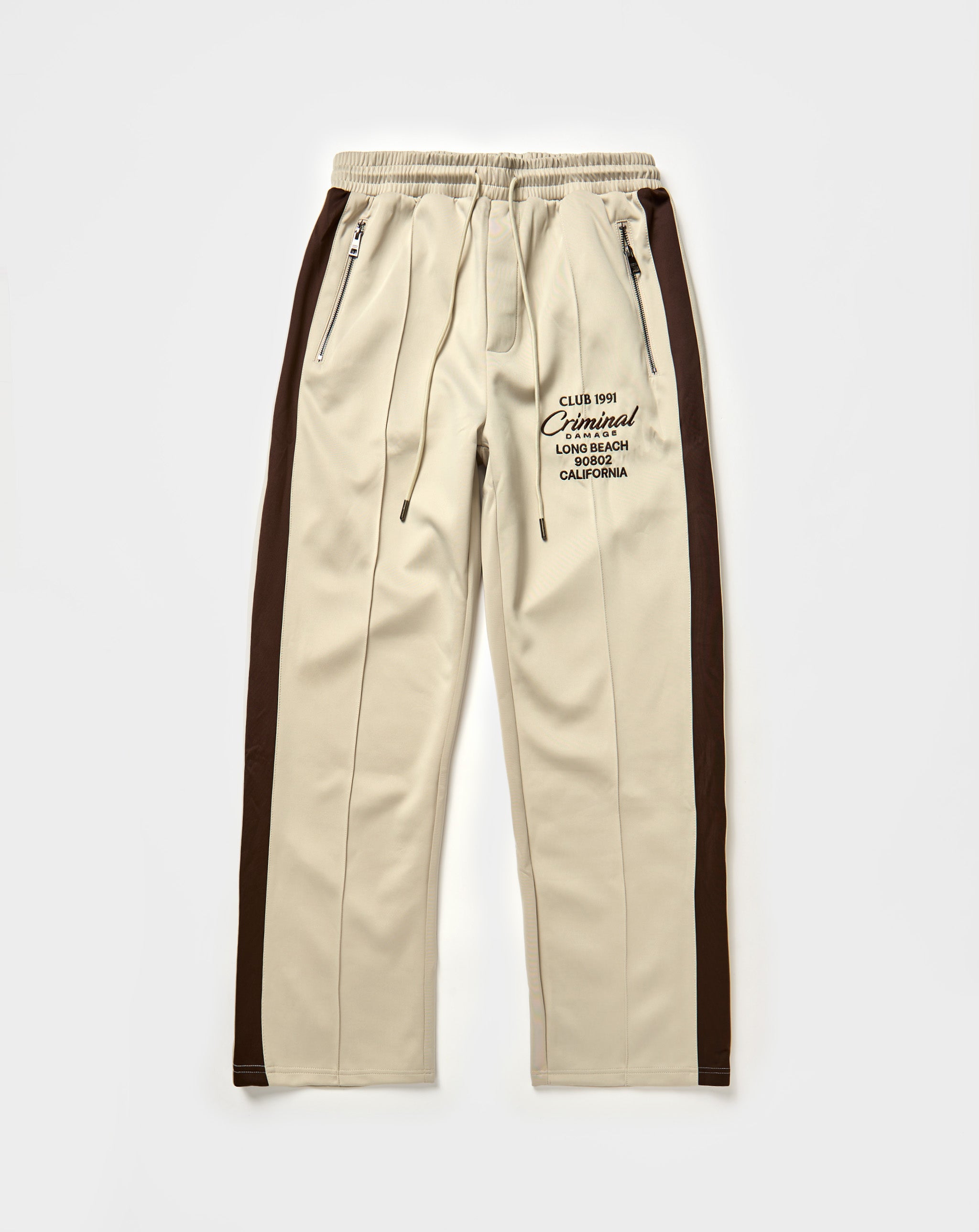 Criminal Damage Pin Tuck Track Pant. Underground Apparel. Rule of Next Streetwear.