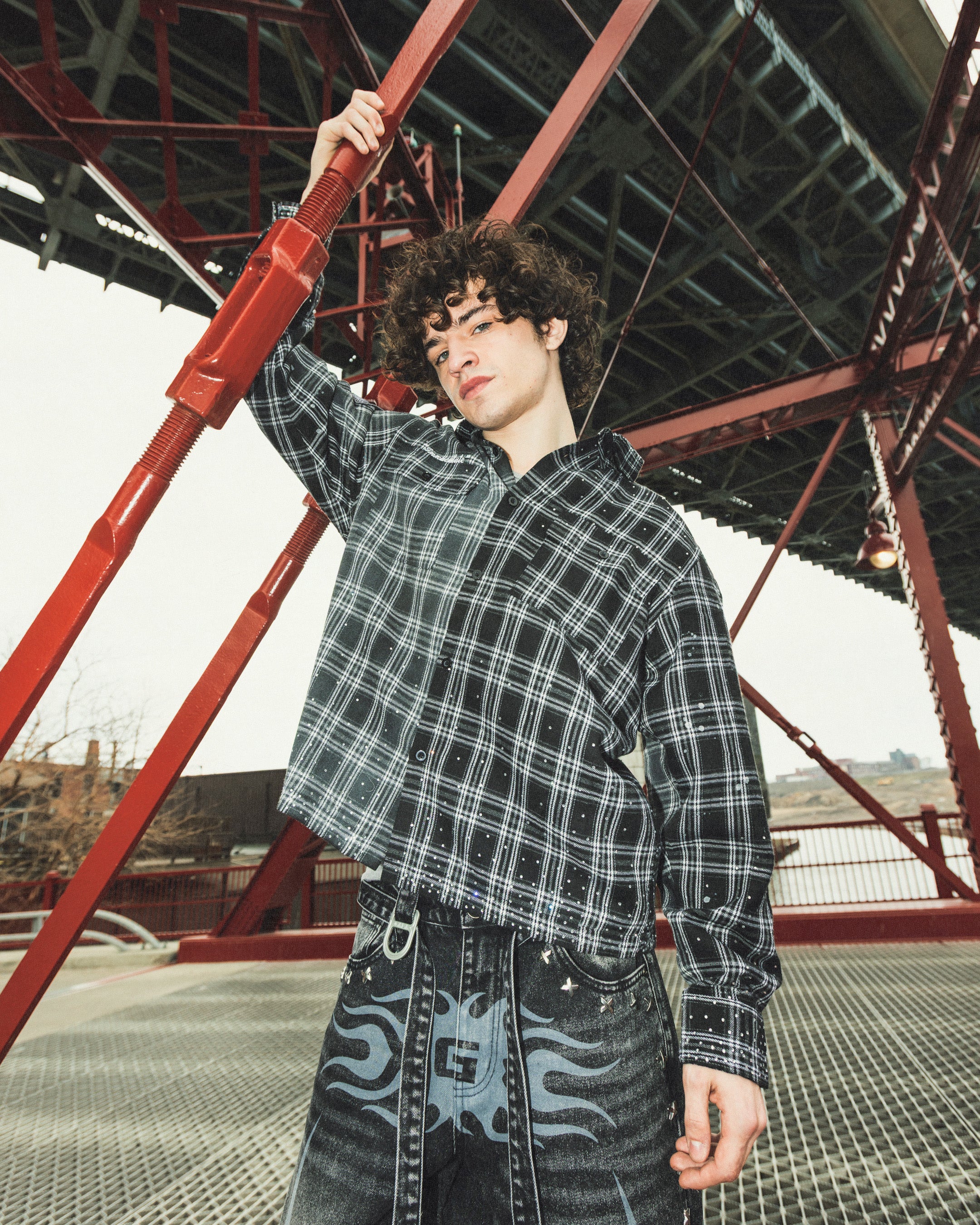 Immaculate Acid Wash Flannel