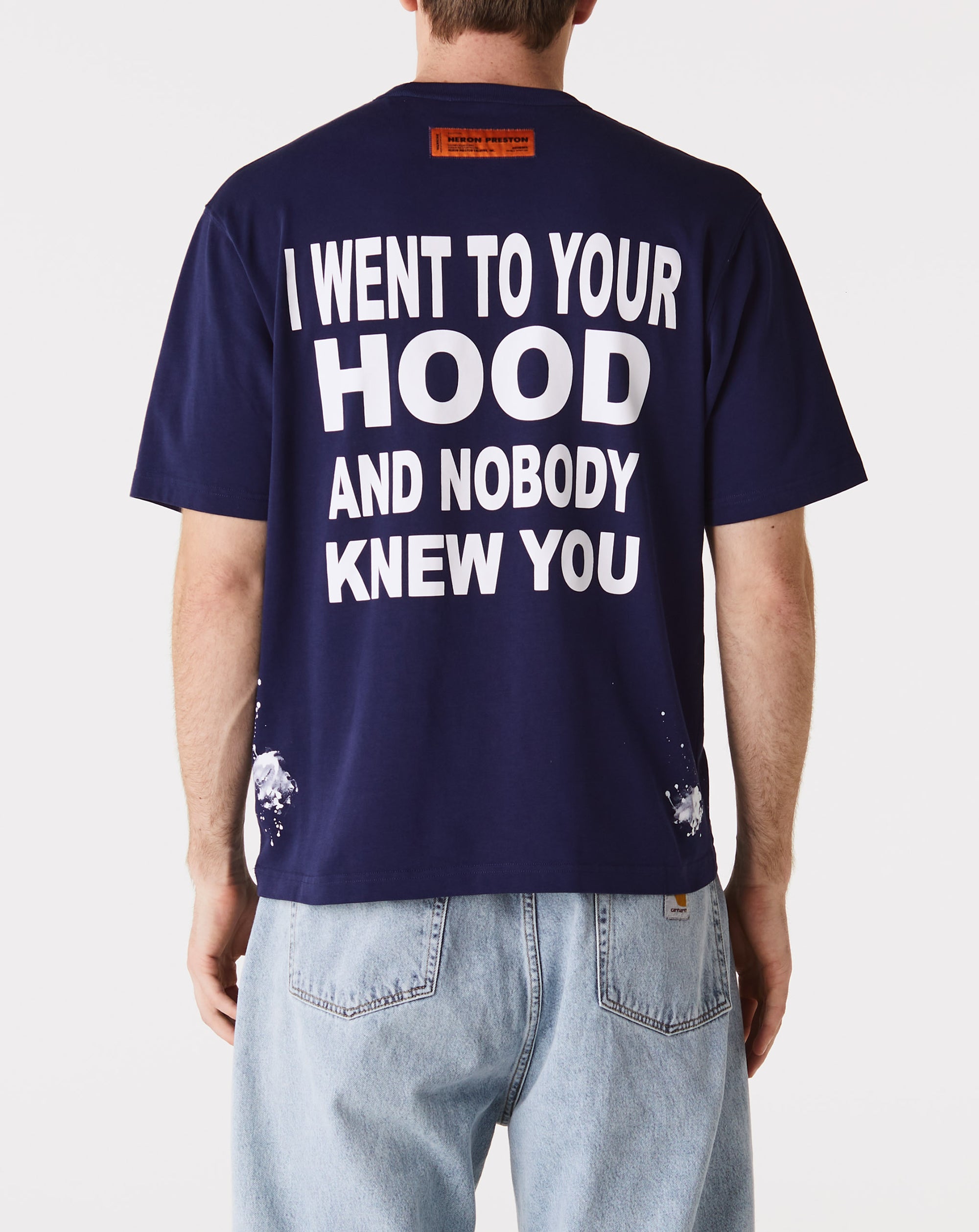 Heron Preston Nobody Globe T-Shirt - Rule of Next Apparel