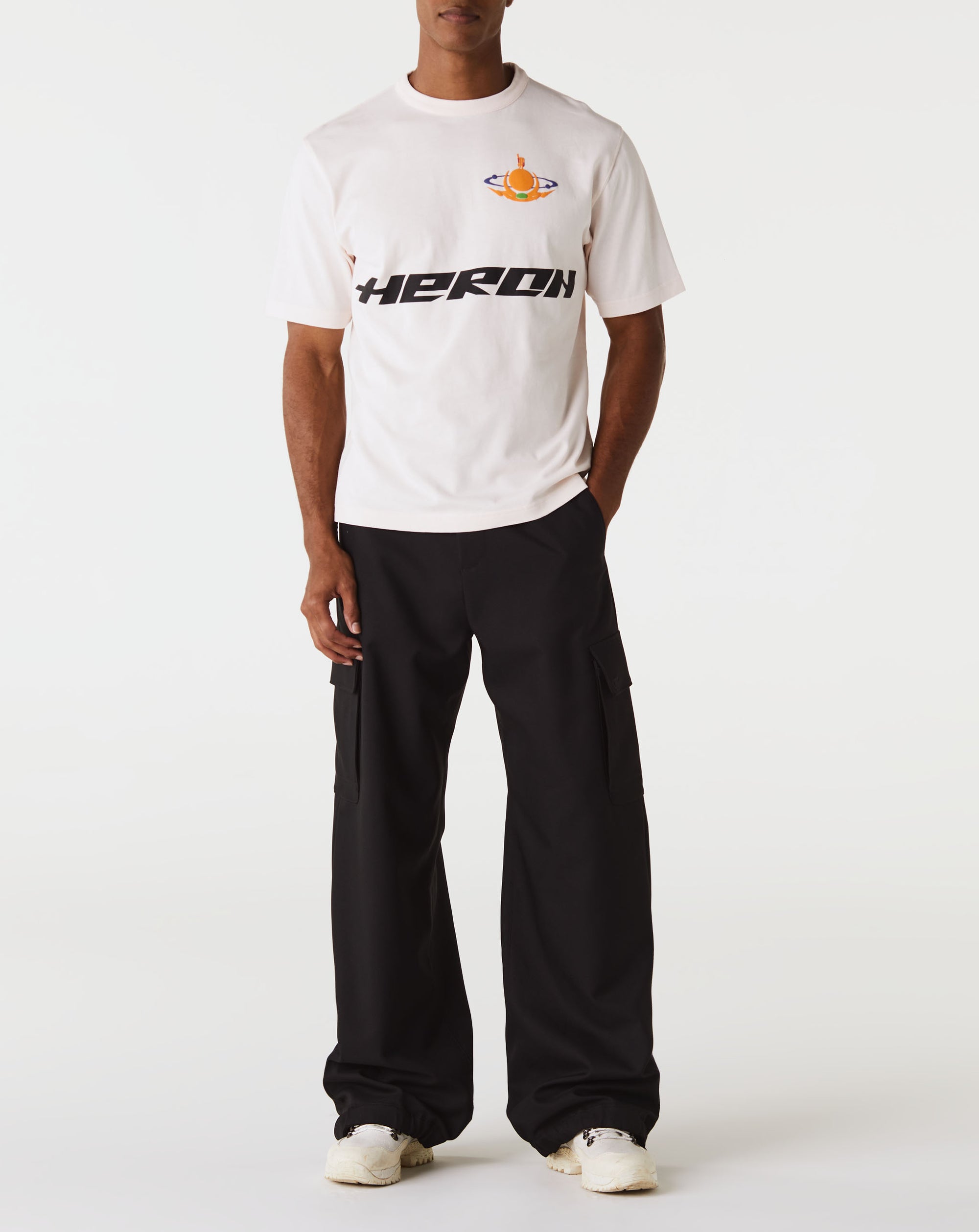 Heron Preston HP Globe Burn T-Shirt - Rule of Next Apparel