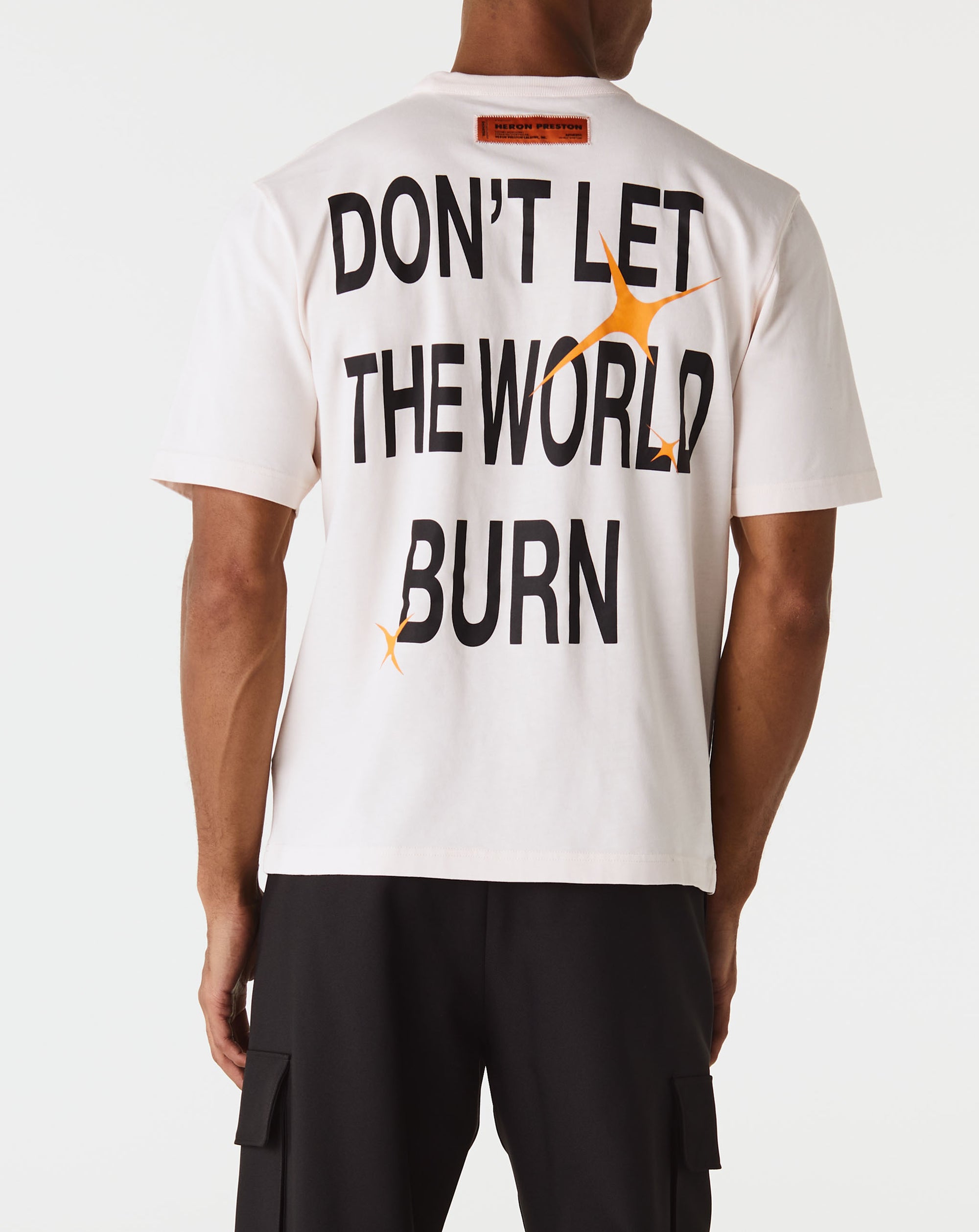 Heron Preston HP Globe Burn T-Shirt - Rule of Next Apparel