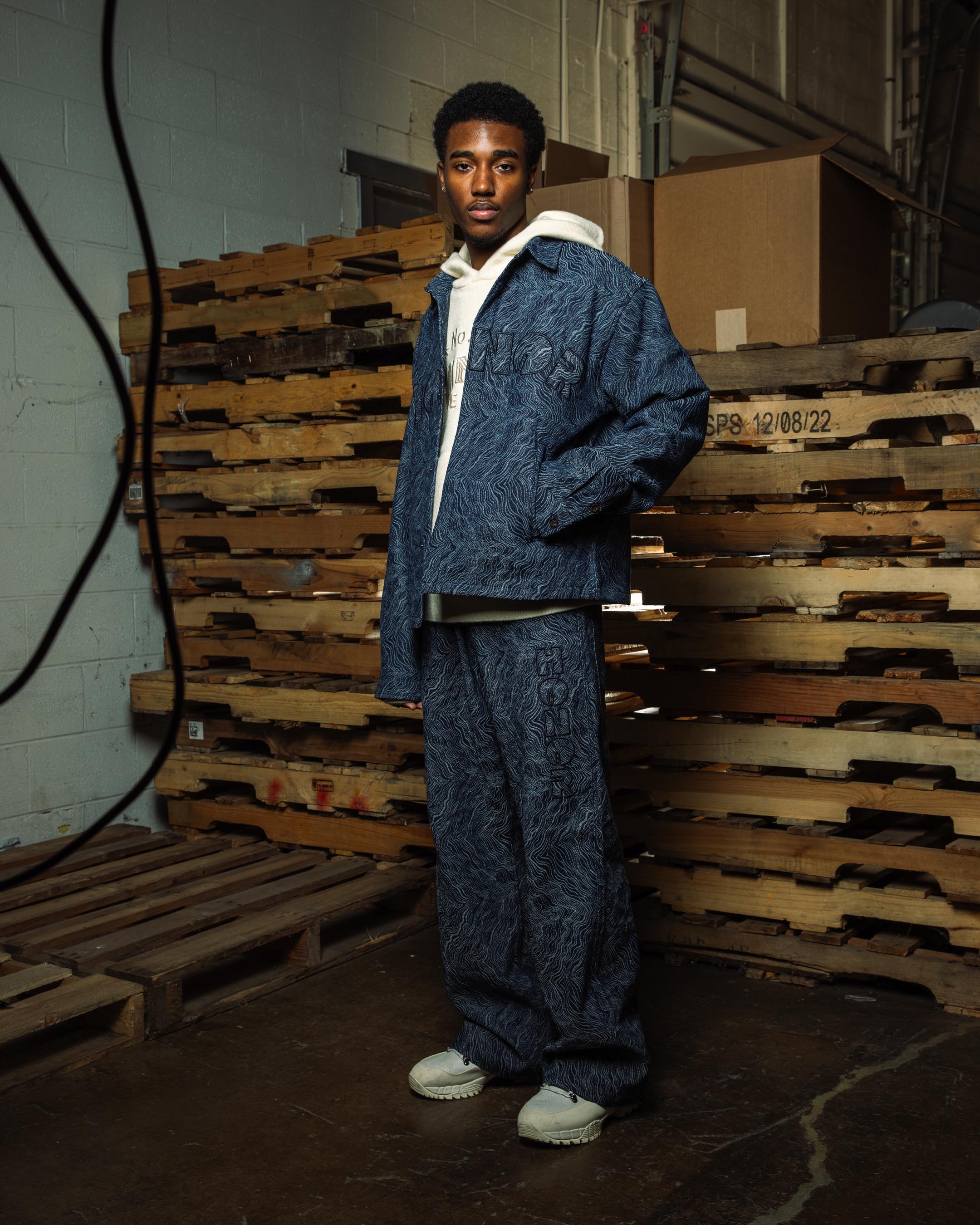 Indigo Wide Leg Pants