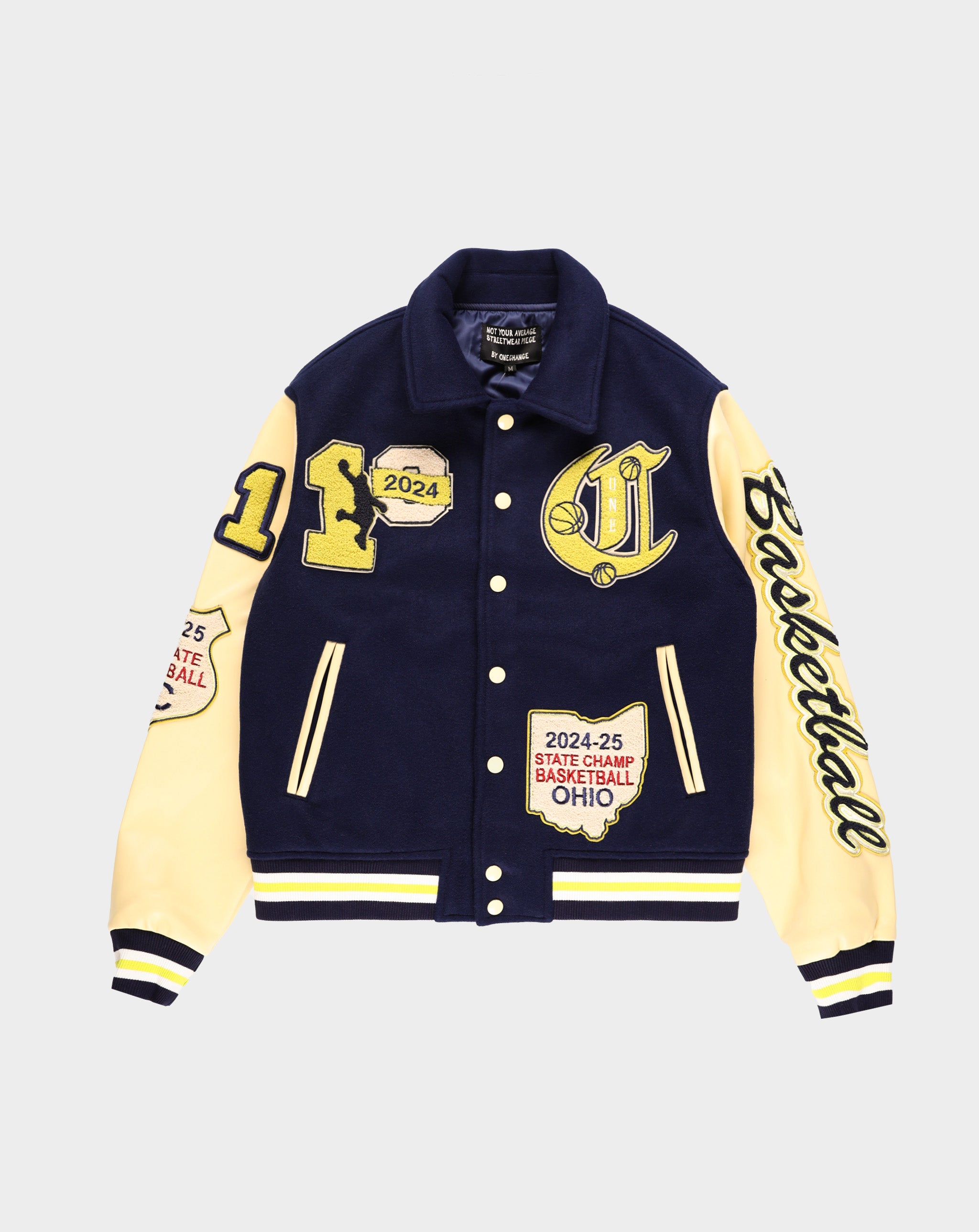 One Chance One Shot Varsity Jacket - Rule of Next Apparel