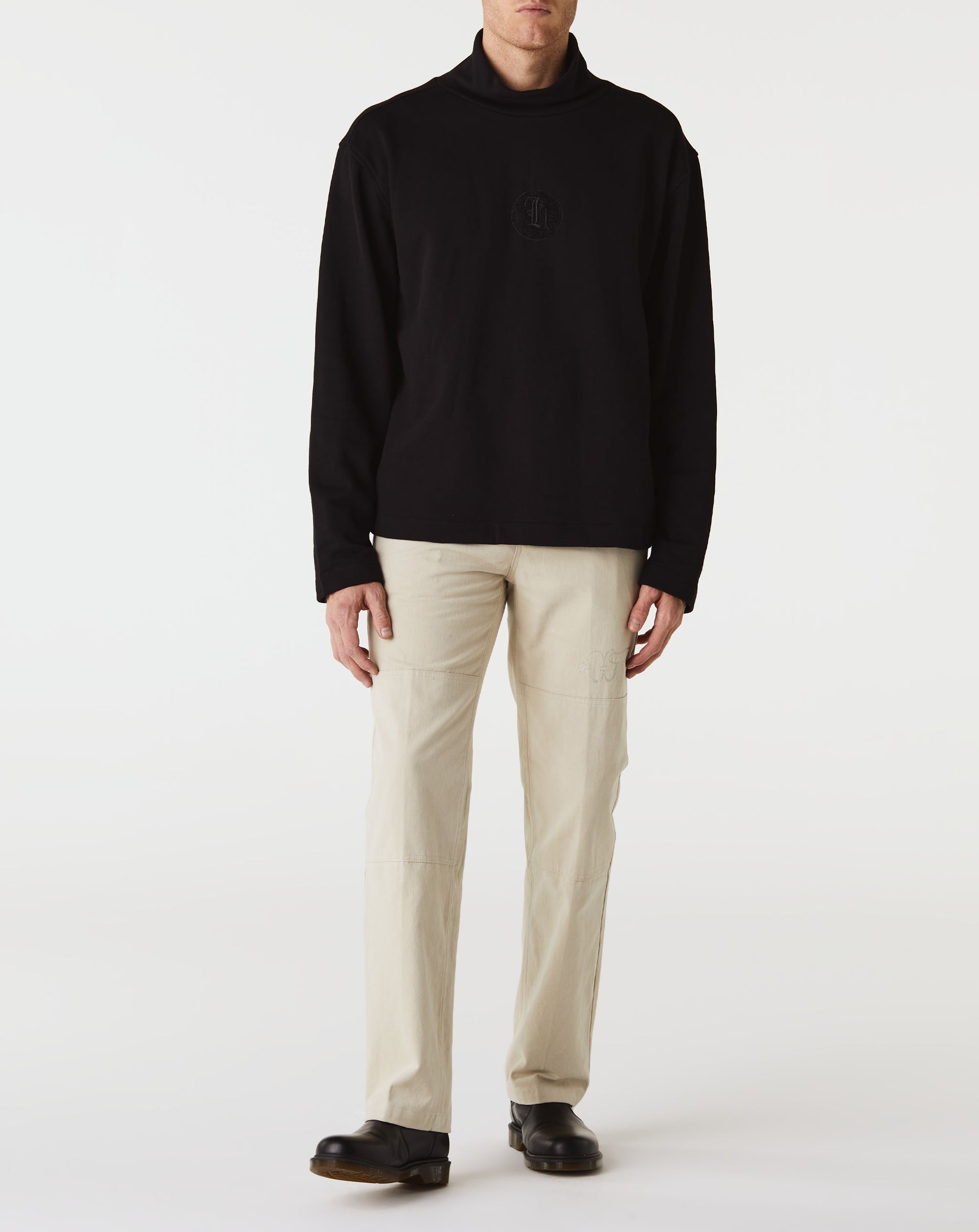 Honor The Gift Stamp Patch Turtleneck - Rule of Next Apparel