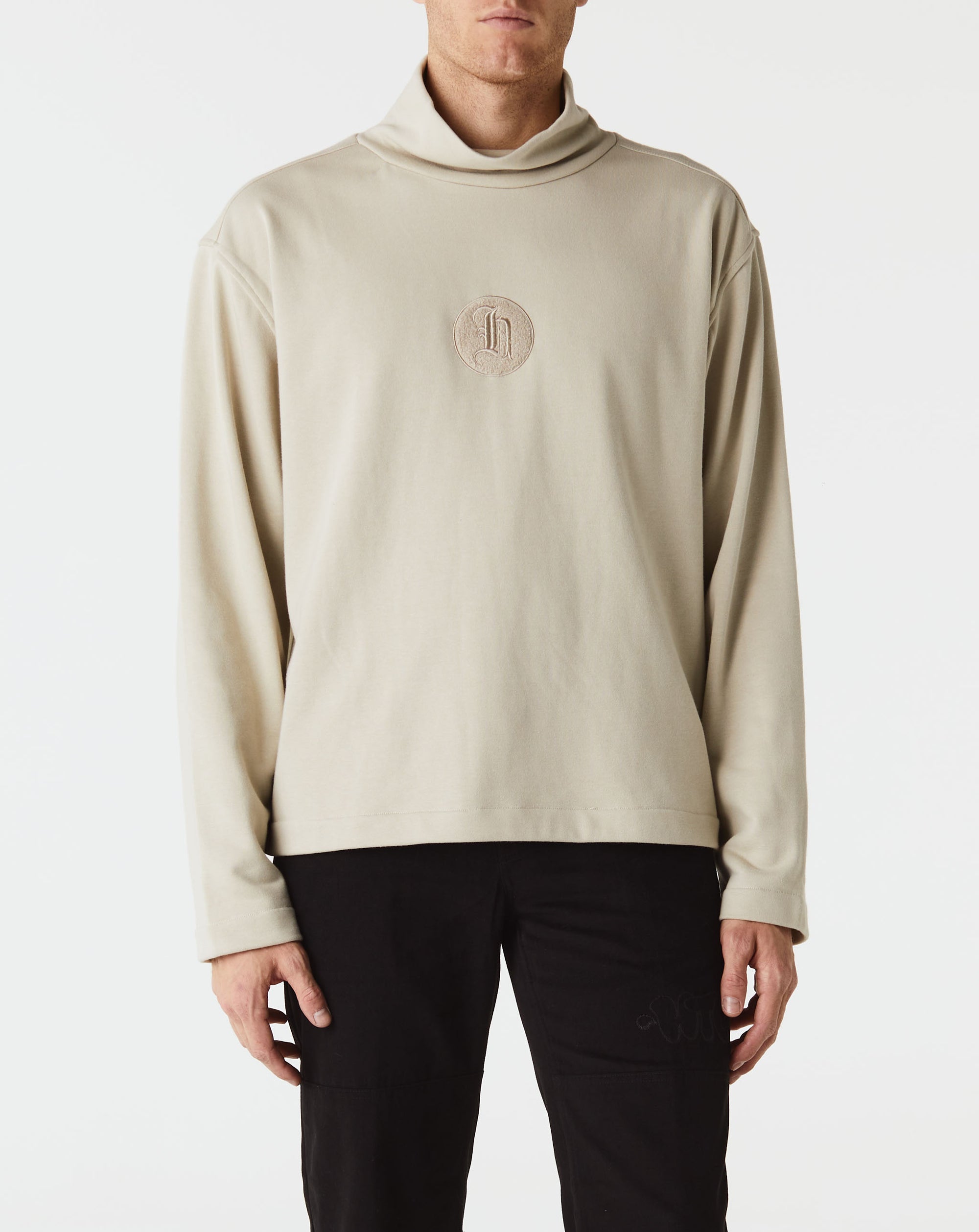 Honor The Gift Stamp Patch Turtleneck - Rule of Next Apparel