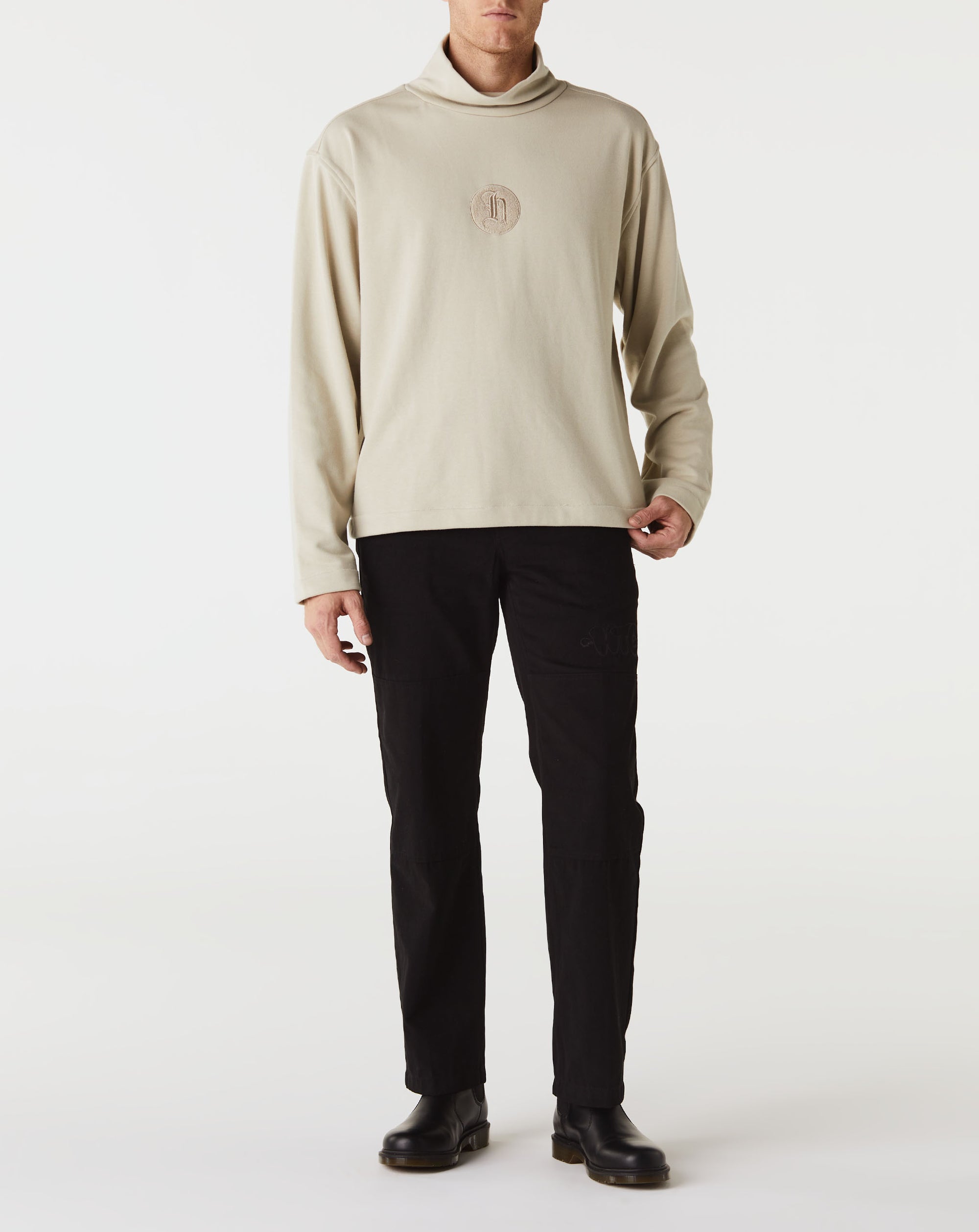 Honor The Gift Stamp Patch Turtleneck - Rule of Next Apparel