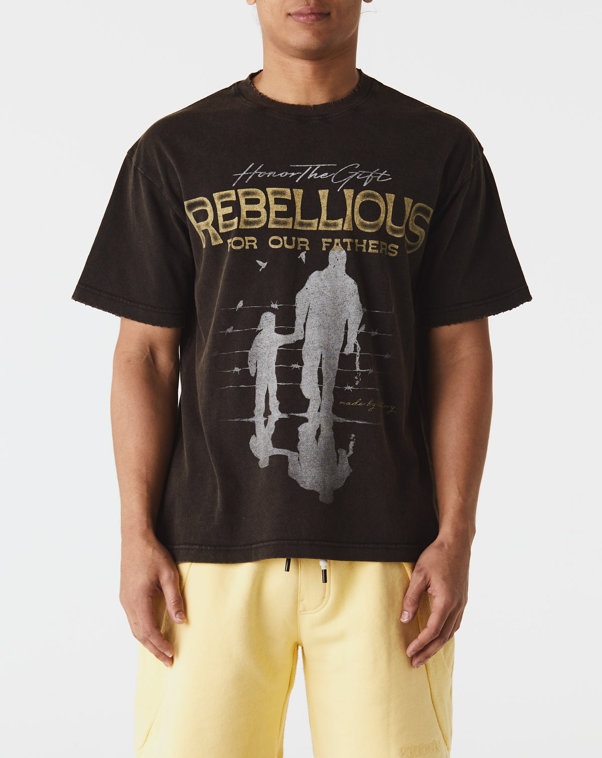 Honor The Gift Rebellious For Our Fathers T-Shirt - Rule of Next Apparel