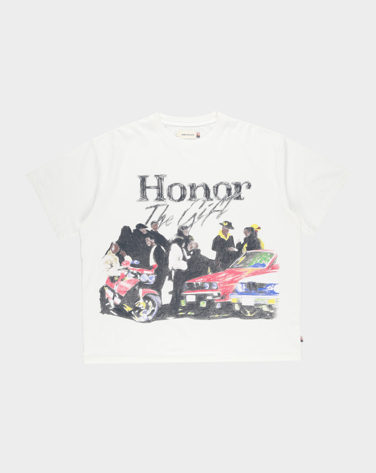 Honor The Gift Outside Shift T-Shirt - Rule of Next Apparel