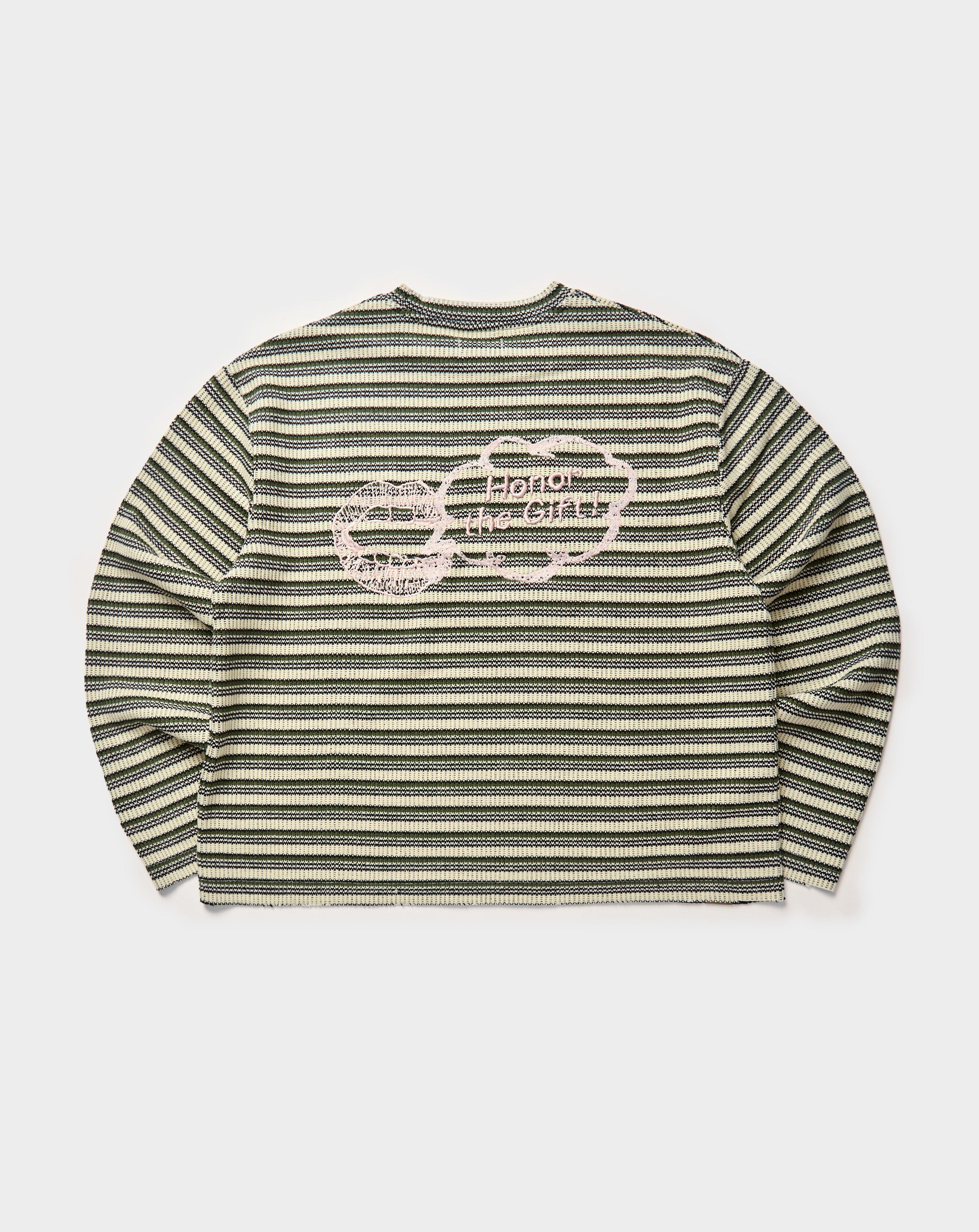 Speak Striped Crewneck