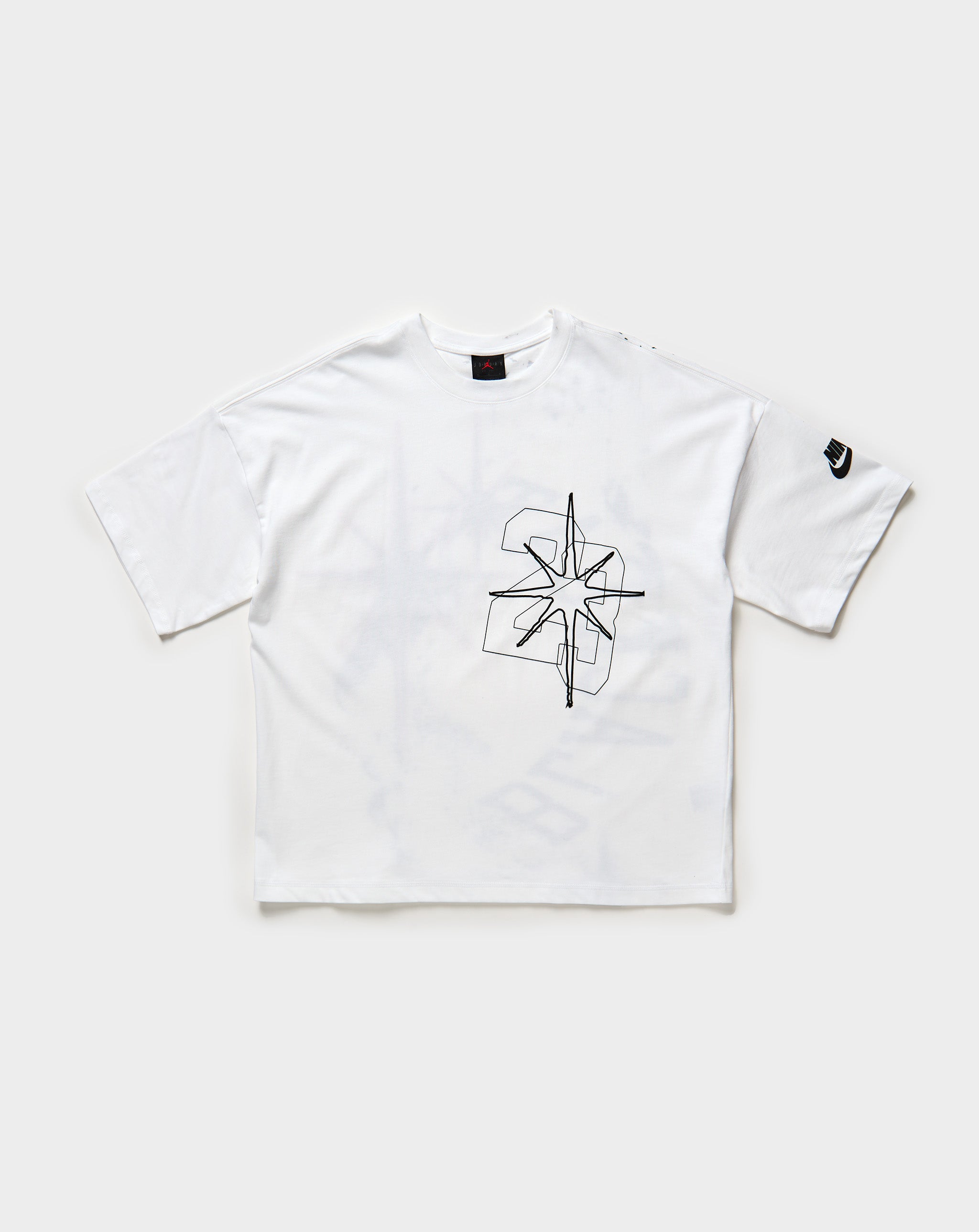 M J BLK CAT STAR SS TEE
